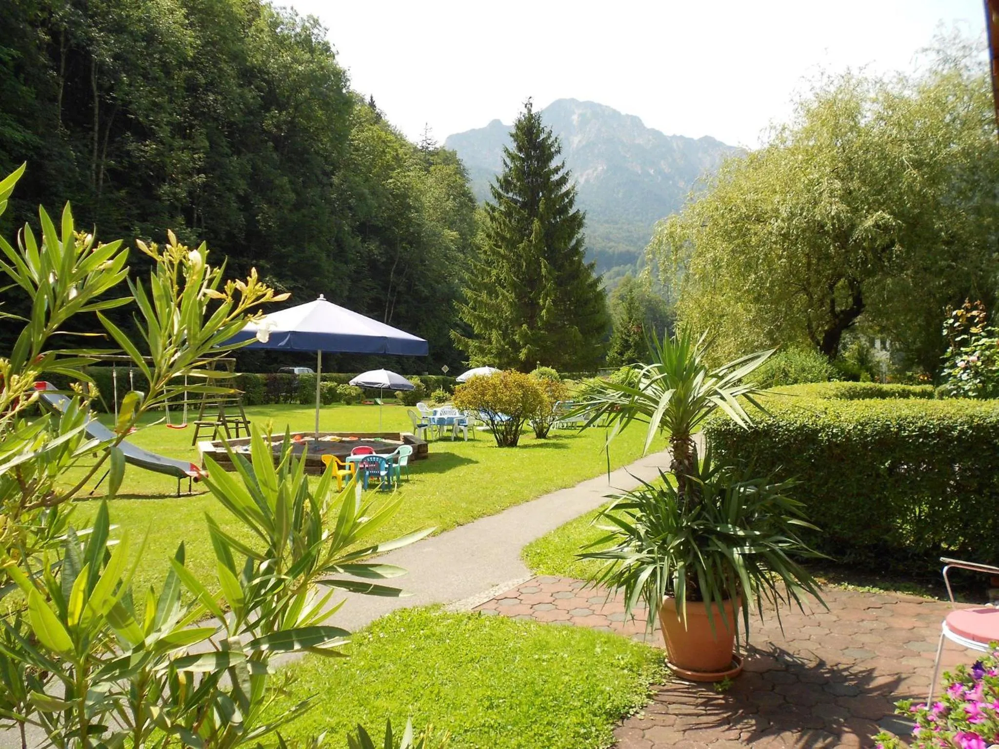 Facade/entrance in Aparthotel Alpenpark