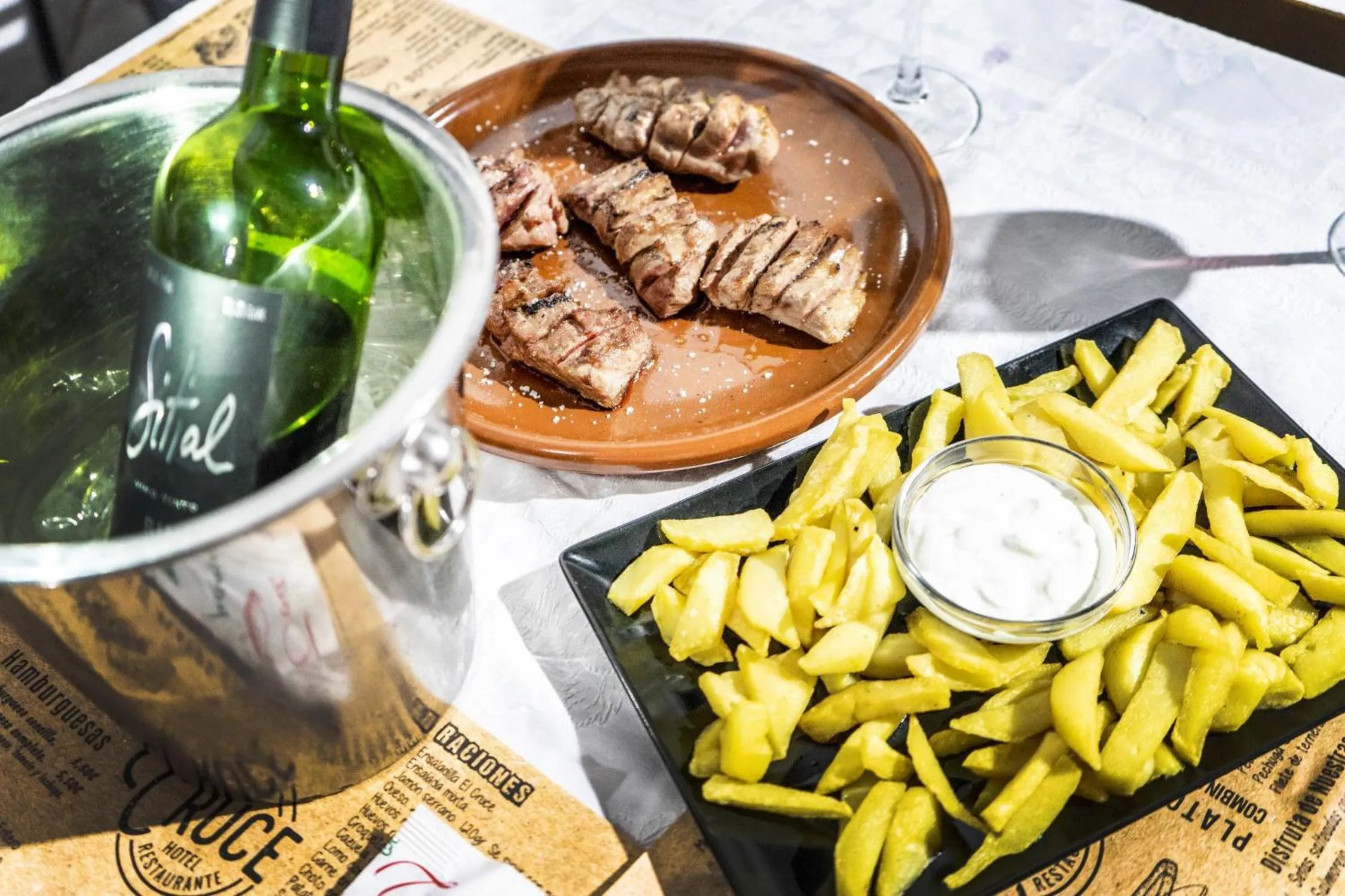 Food in Hotel El Cruce Chauchina