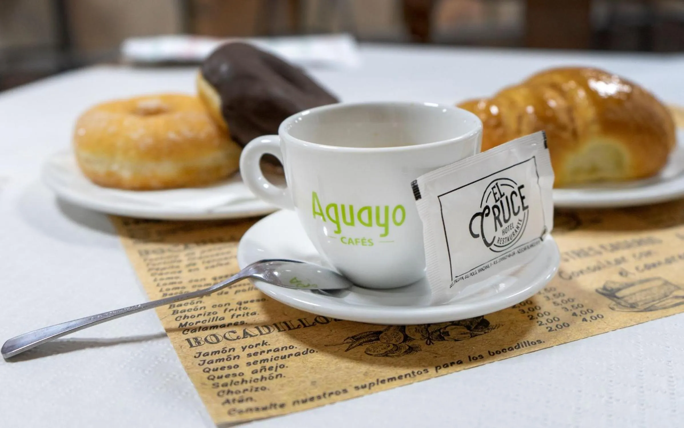 Breakfast in Hotel El Cruce Chauchina