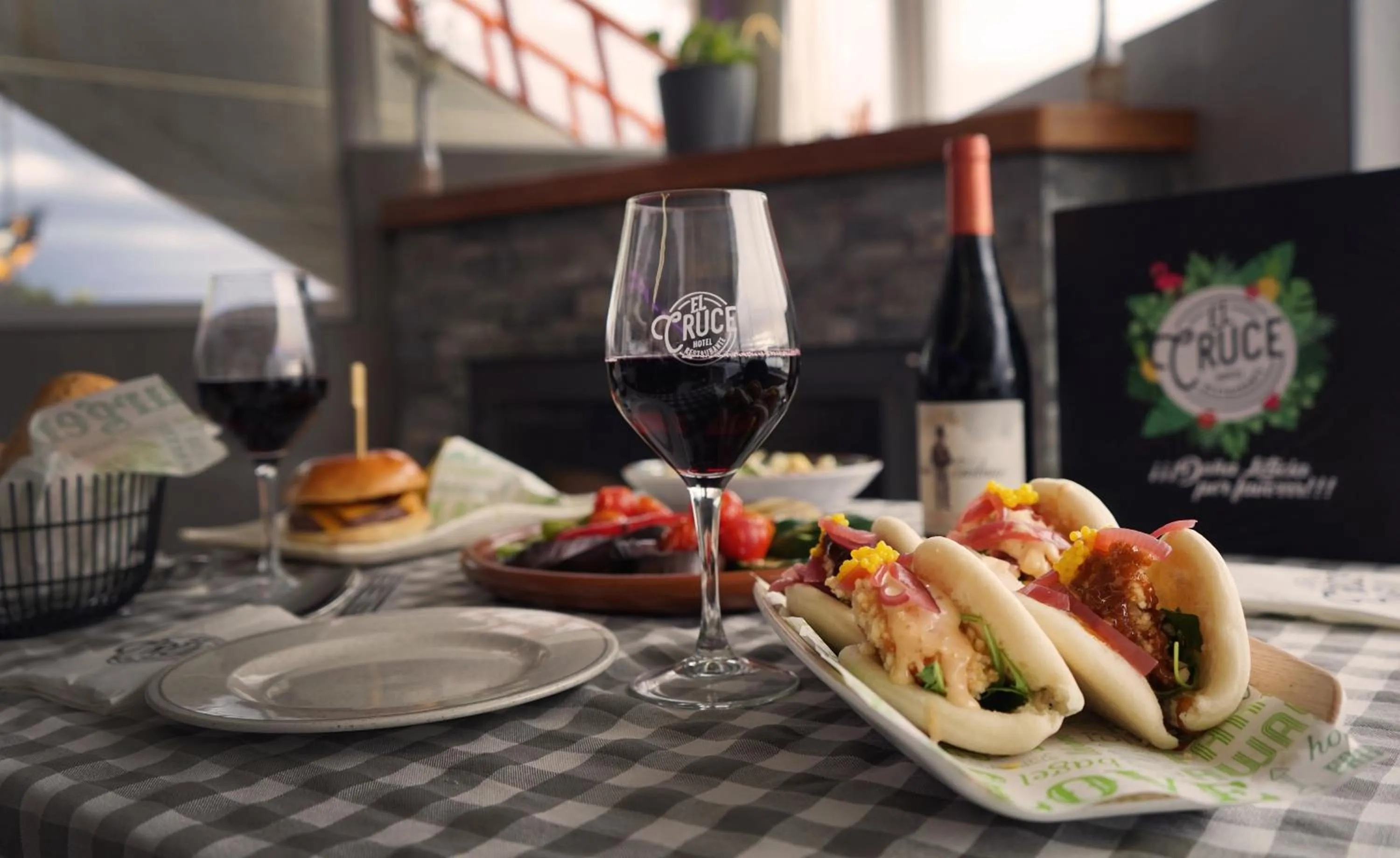 Balcony/Terrace in Hotel El Cruce Chauchina