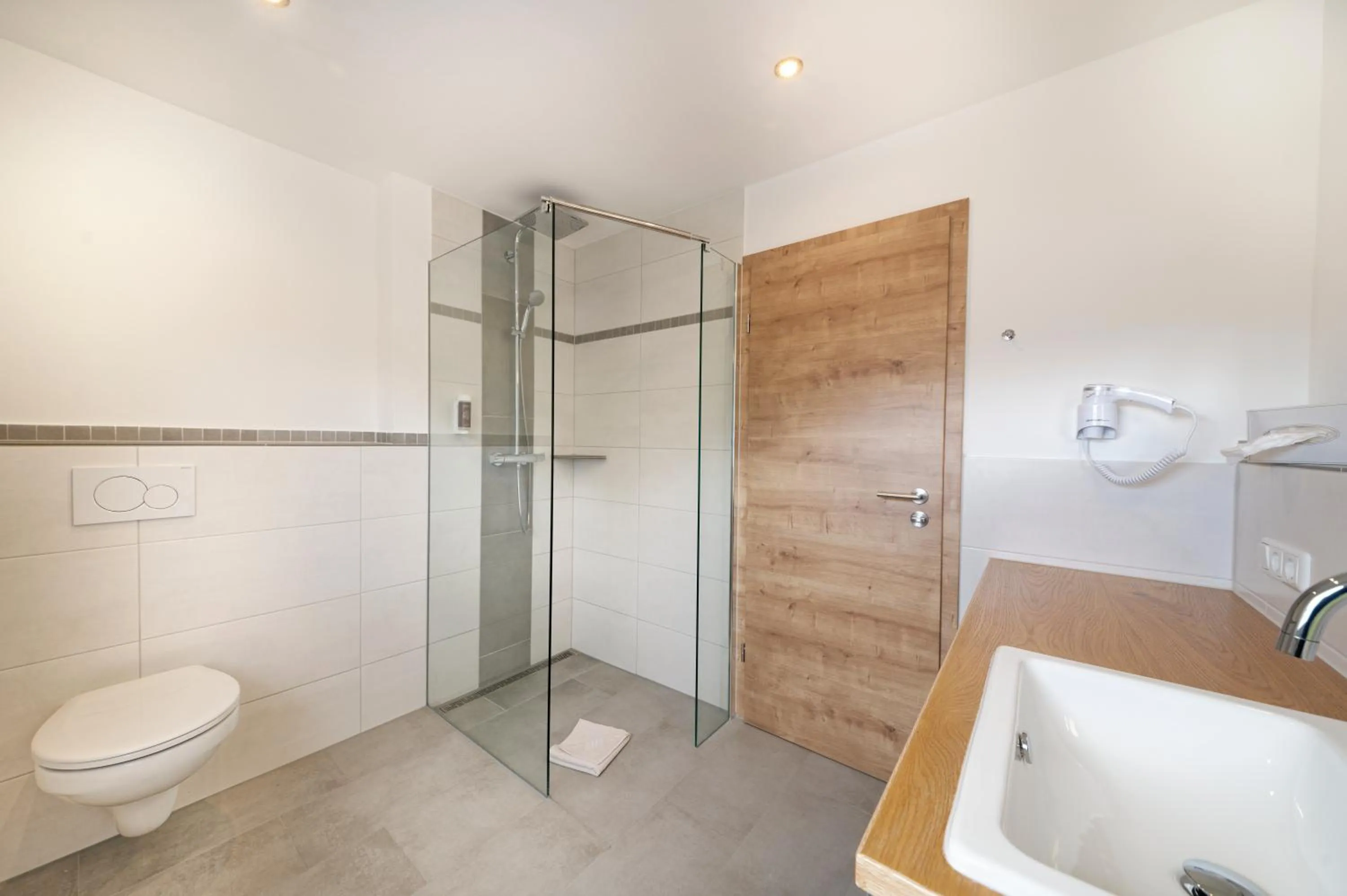 Bathroom in Hotel garni Alpengruss