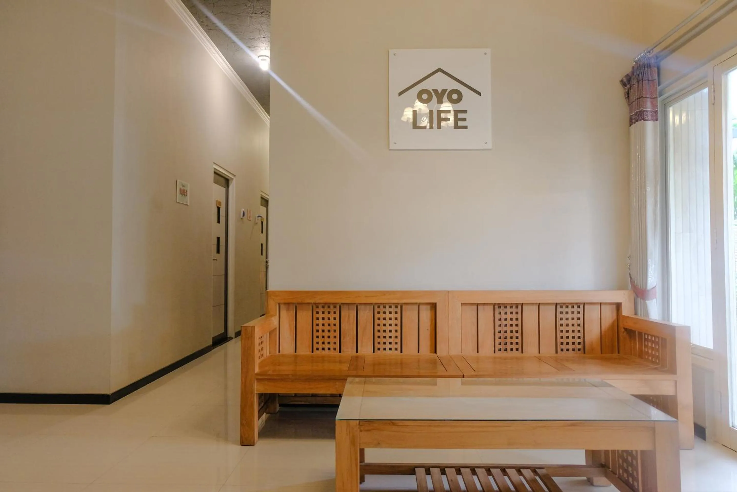 Lobby or reception in OYO Life 2399 Gerbera House - Kos Putri