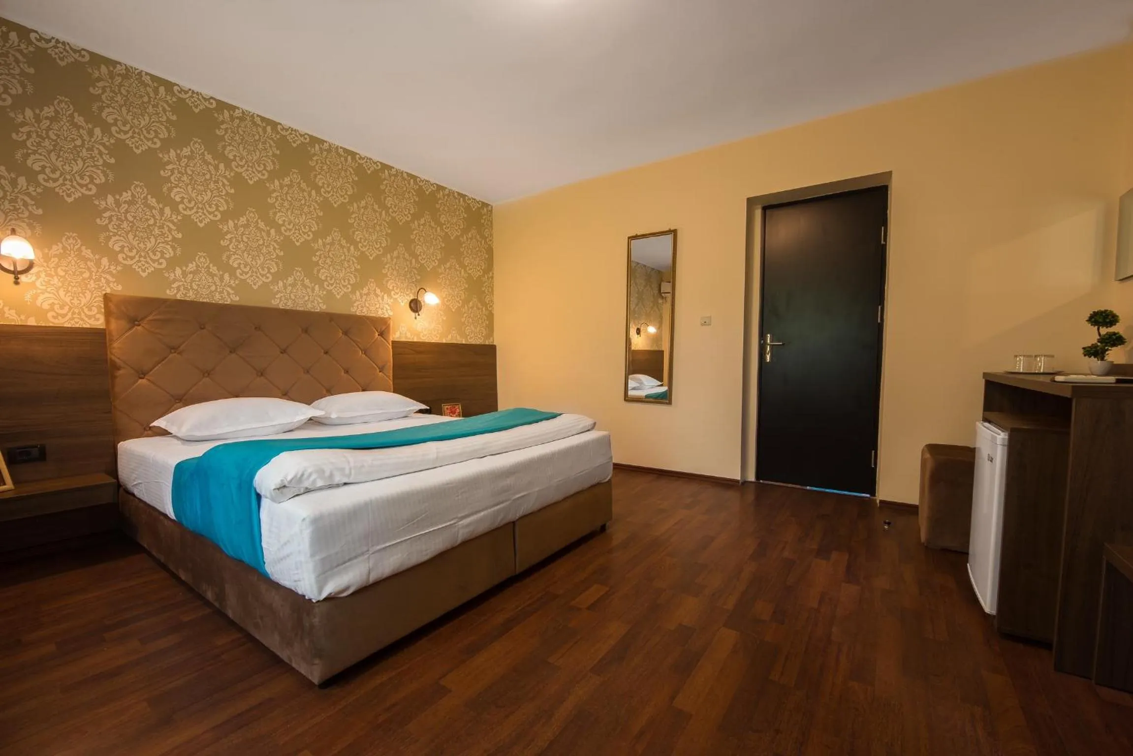 Bed in Vila Levent Mangalia