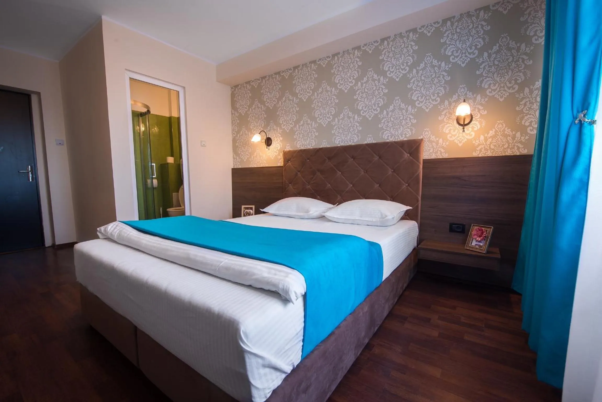 Bed in Vila Levent Mangalia