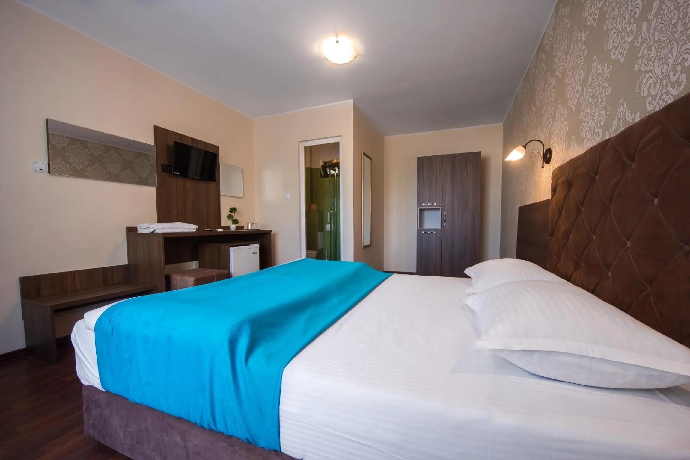 Bed in Vila Levent Mangalia