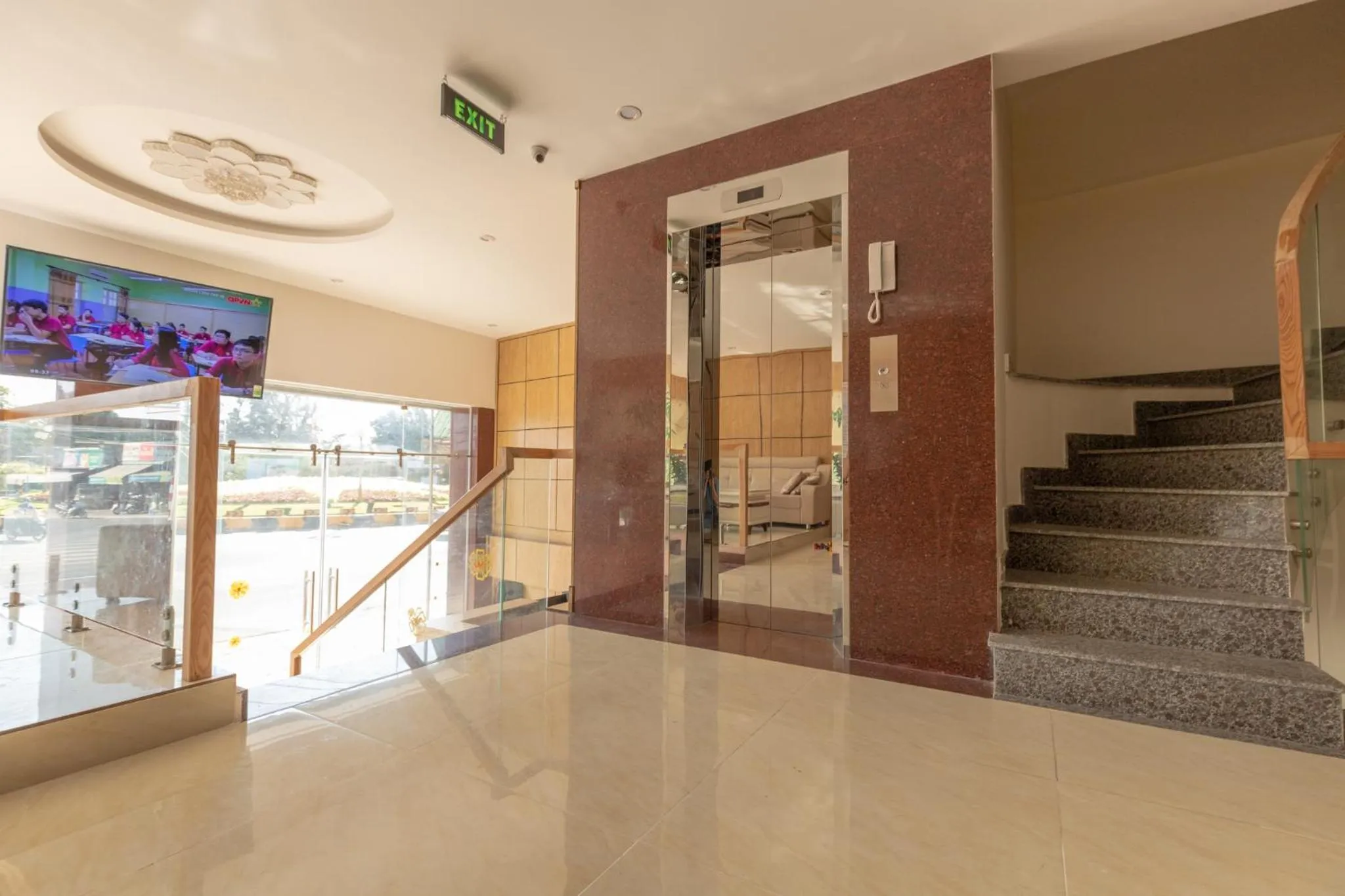 Facade/entrance in Bamboo Hotel