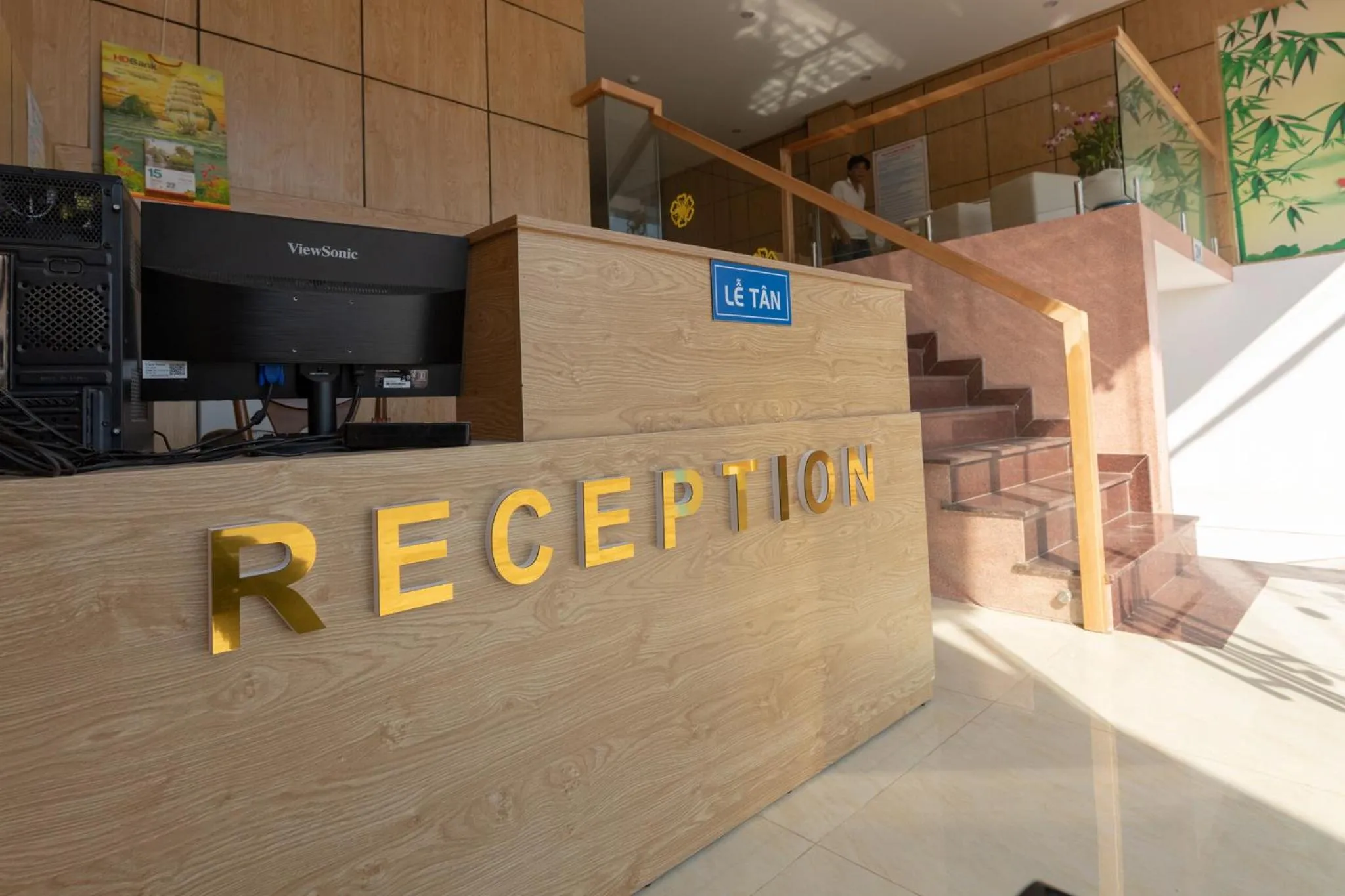 Lobby or reception in Bamboo Hotel