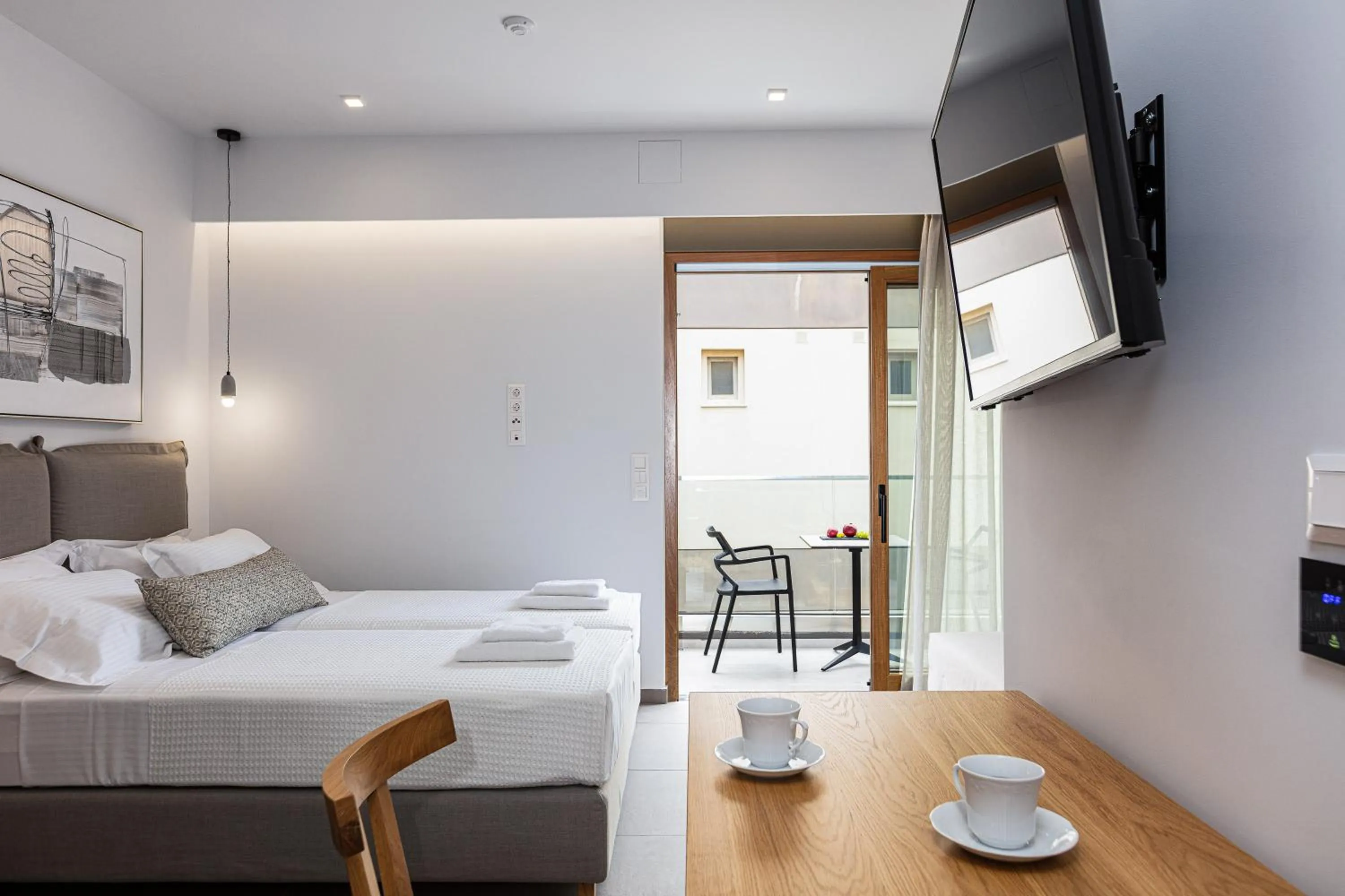 Bed in North Coast Seaside Suites