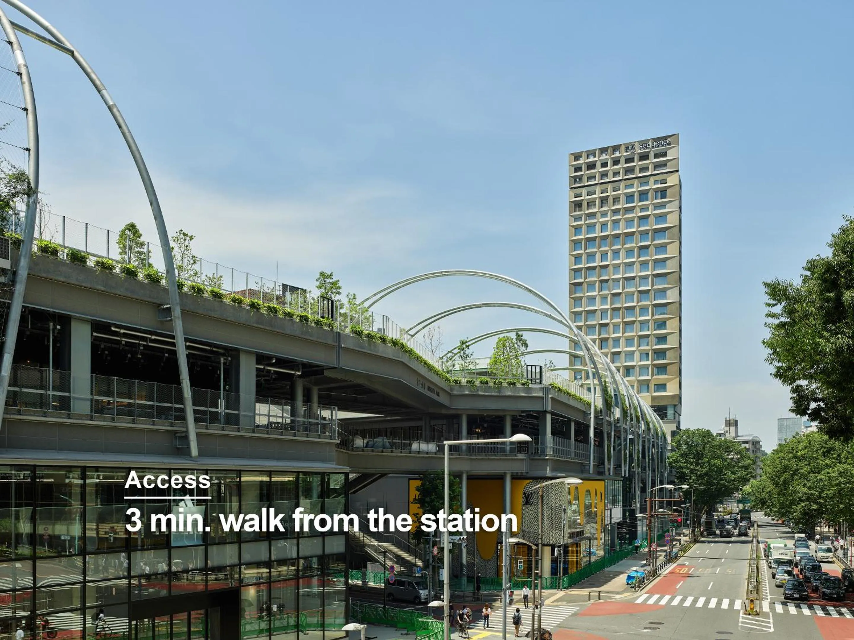 Off site in sequence MIYASHITA PARK - Shibuya