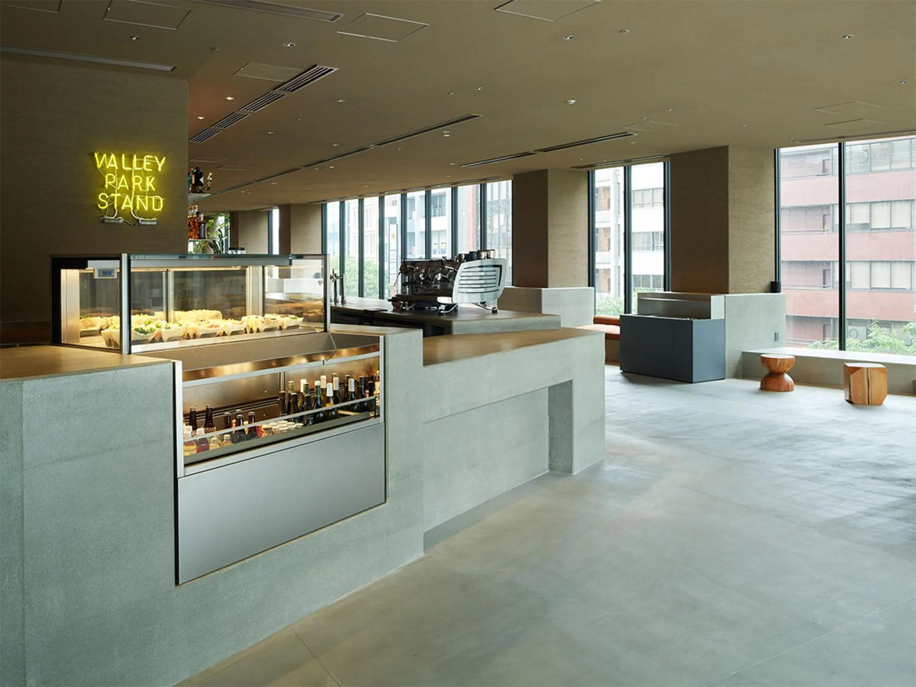 Area and facilities in sequence MIYASHITA PARK - Shibuya