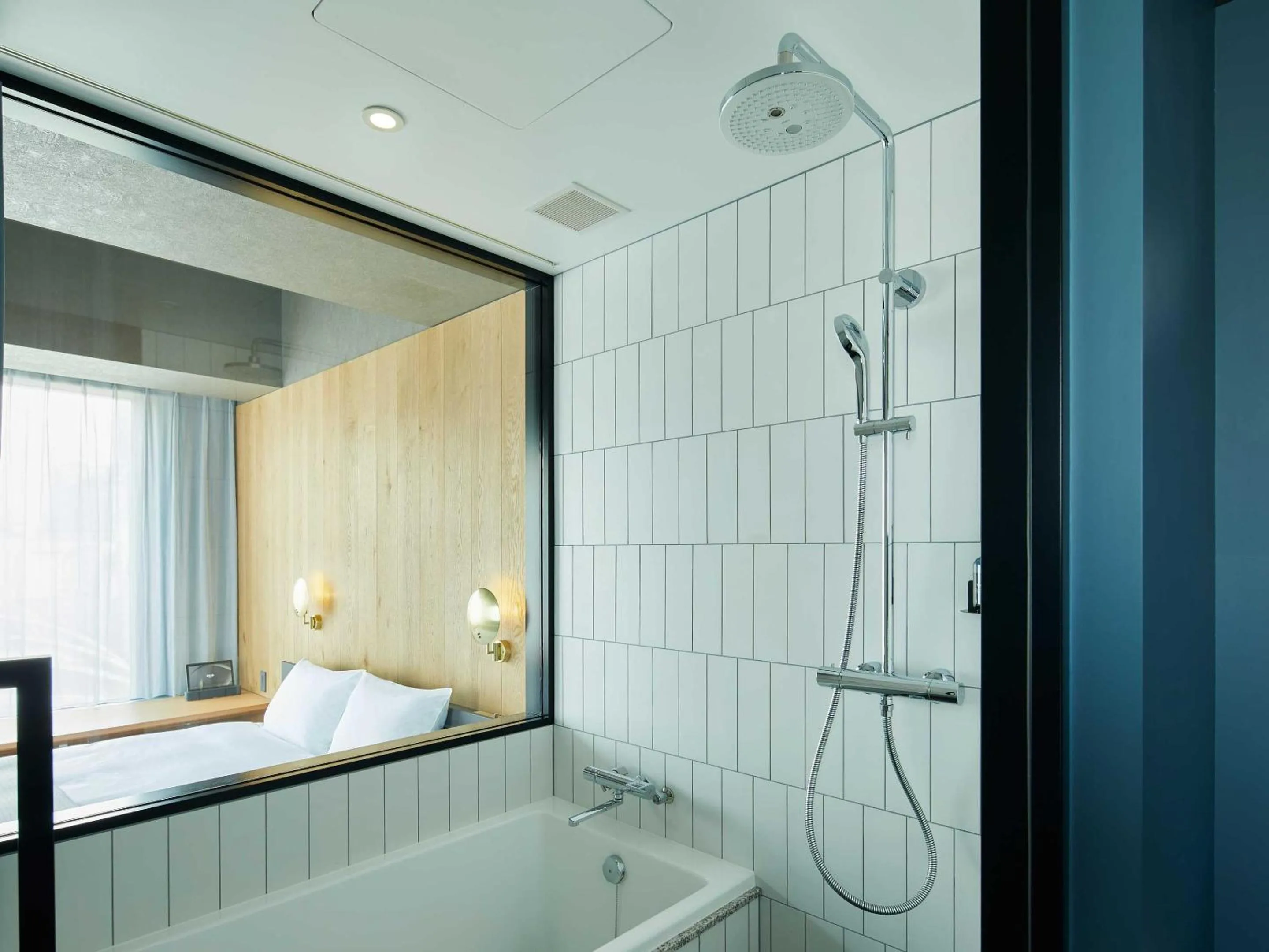 Bathroom, Bed in sequence MIYASHITA PARK - Shibuya