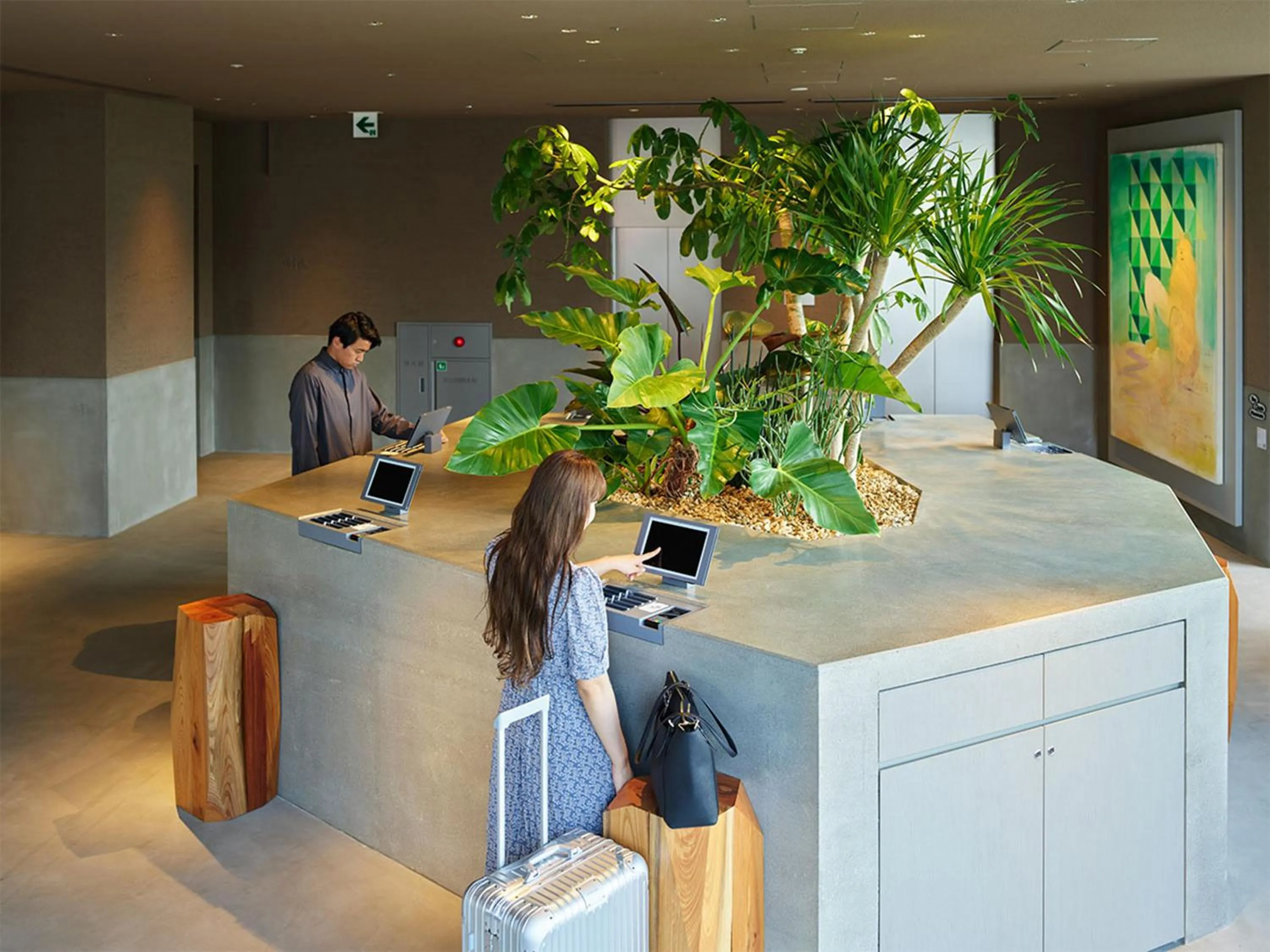 Lobby or reception in sequence MIYASHITA PARK - Shibuya