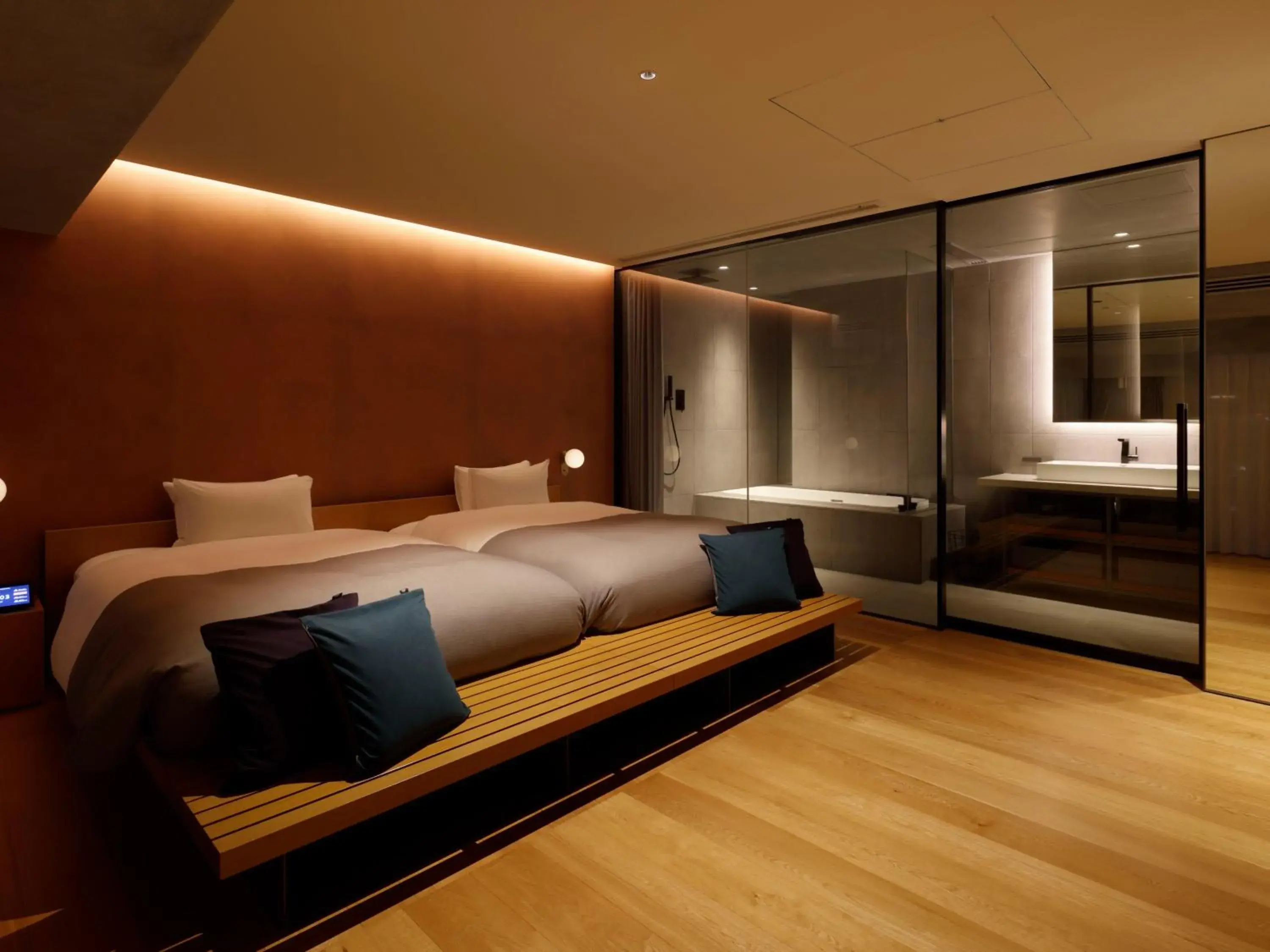 Photo of the whole room, Bed in sequence MIYASHITA PARK - Shibuya Photo of the whole room, Bed in sequence MIYASHITA PARK - Shibuya