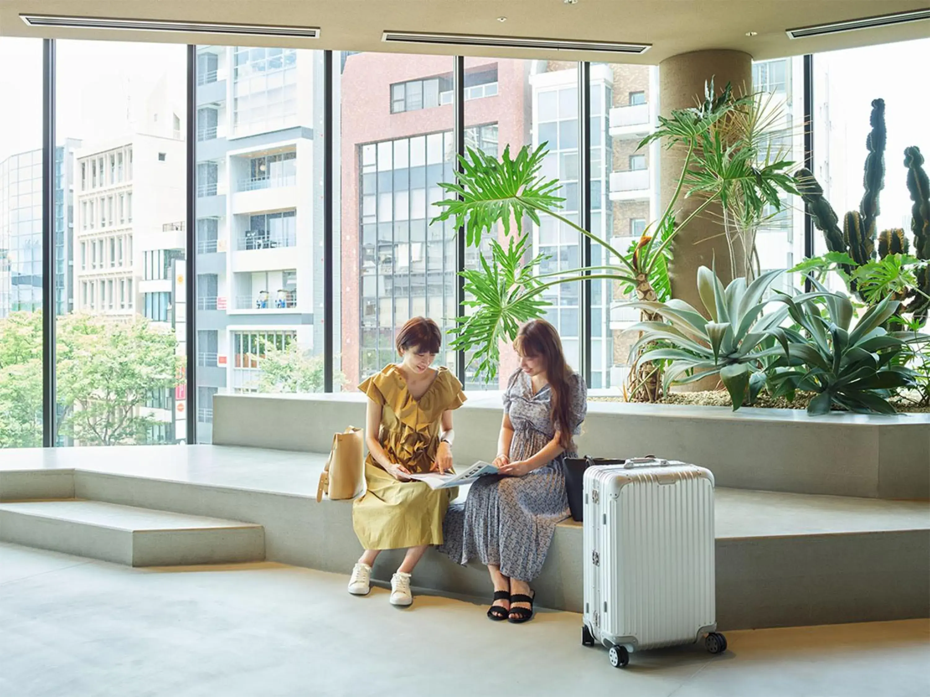 Lobby or reception in sequence MIYASHITA PARK - Shibuya Lobby or reception in sequence MIYASHITA PARK - Shibuya