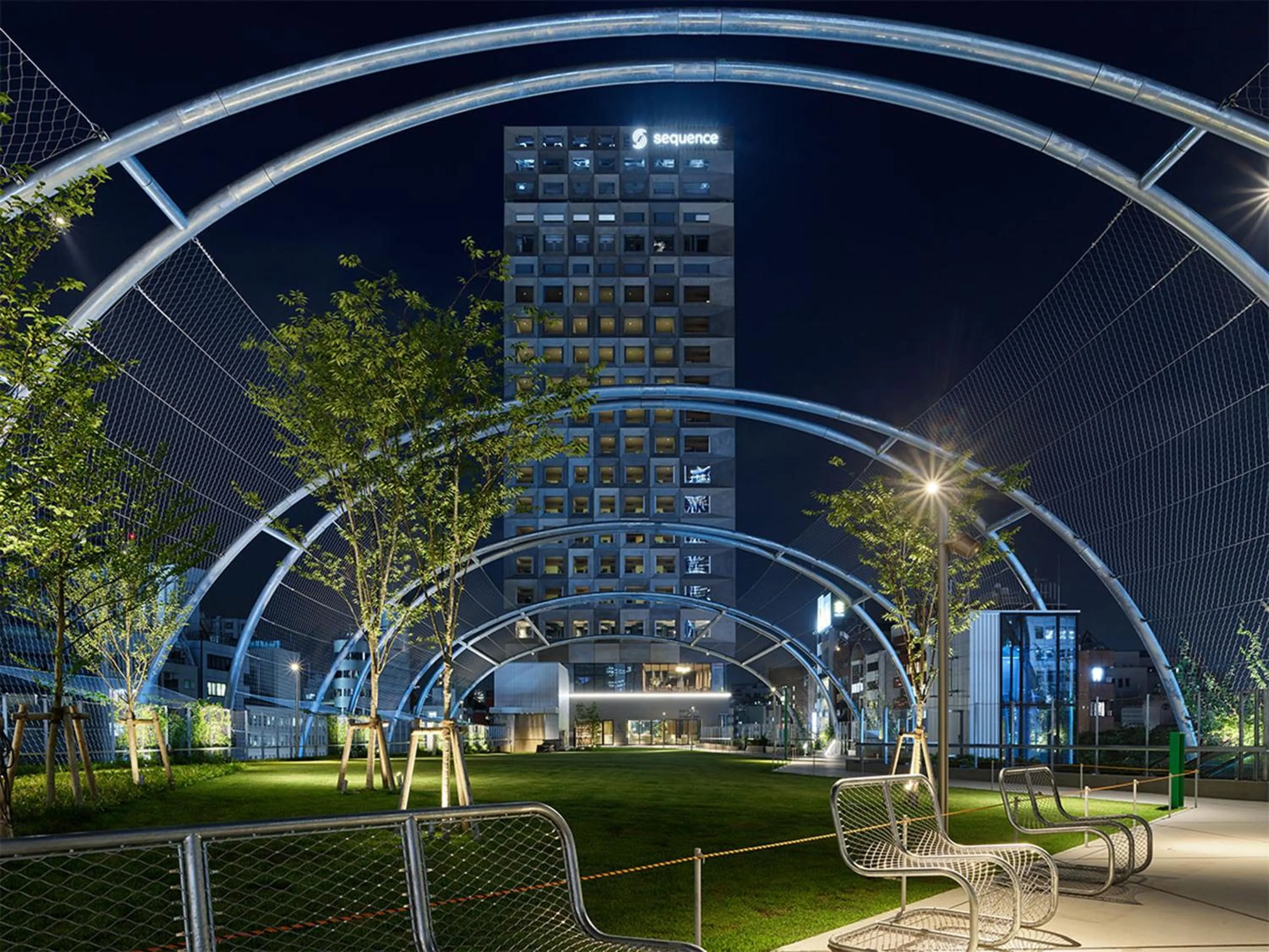 Property building in sequence MIYASHITA PARK - Shibuya