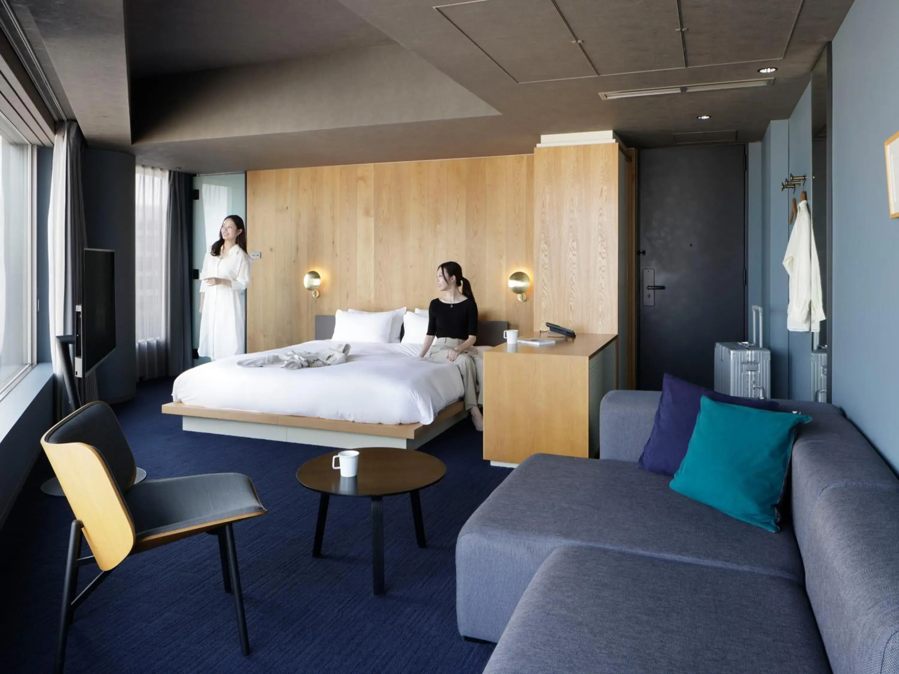 Photo of the whole room, Bed in sequence MIYASHITA PARK - Shibuya Photo of the whole room, Bed in sequence MIYASHITA PARK - Shibuya