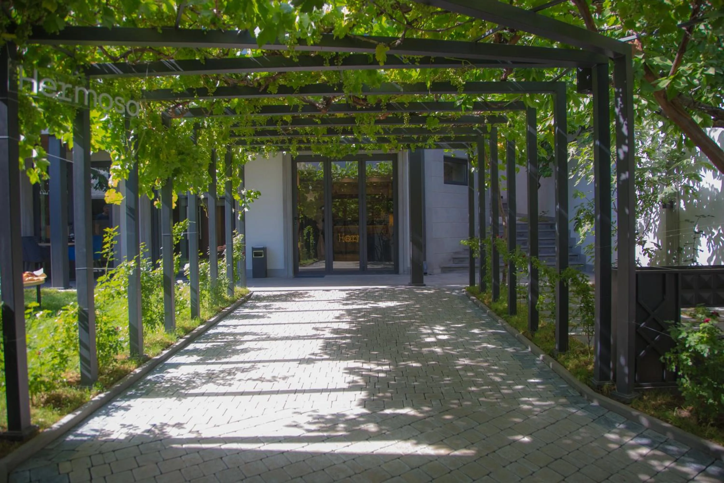 Garden view in Andor Hotel
