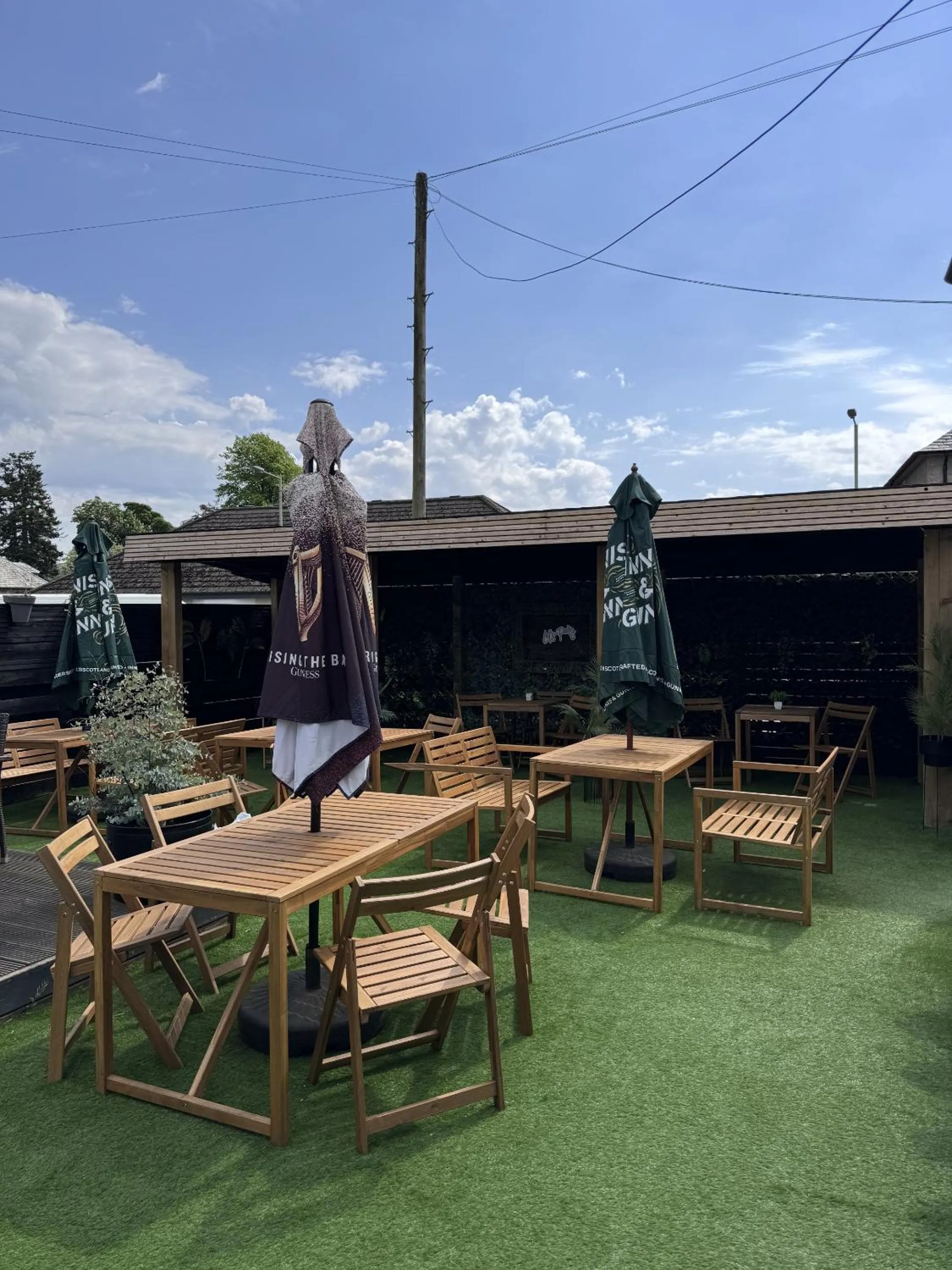 Garden in The Glendevon Hotel