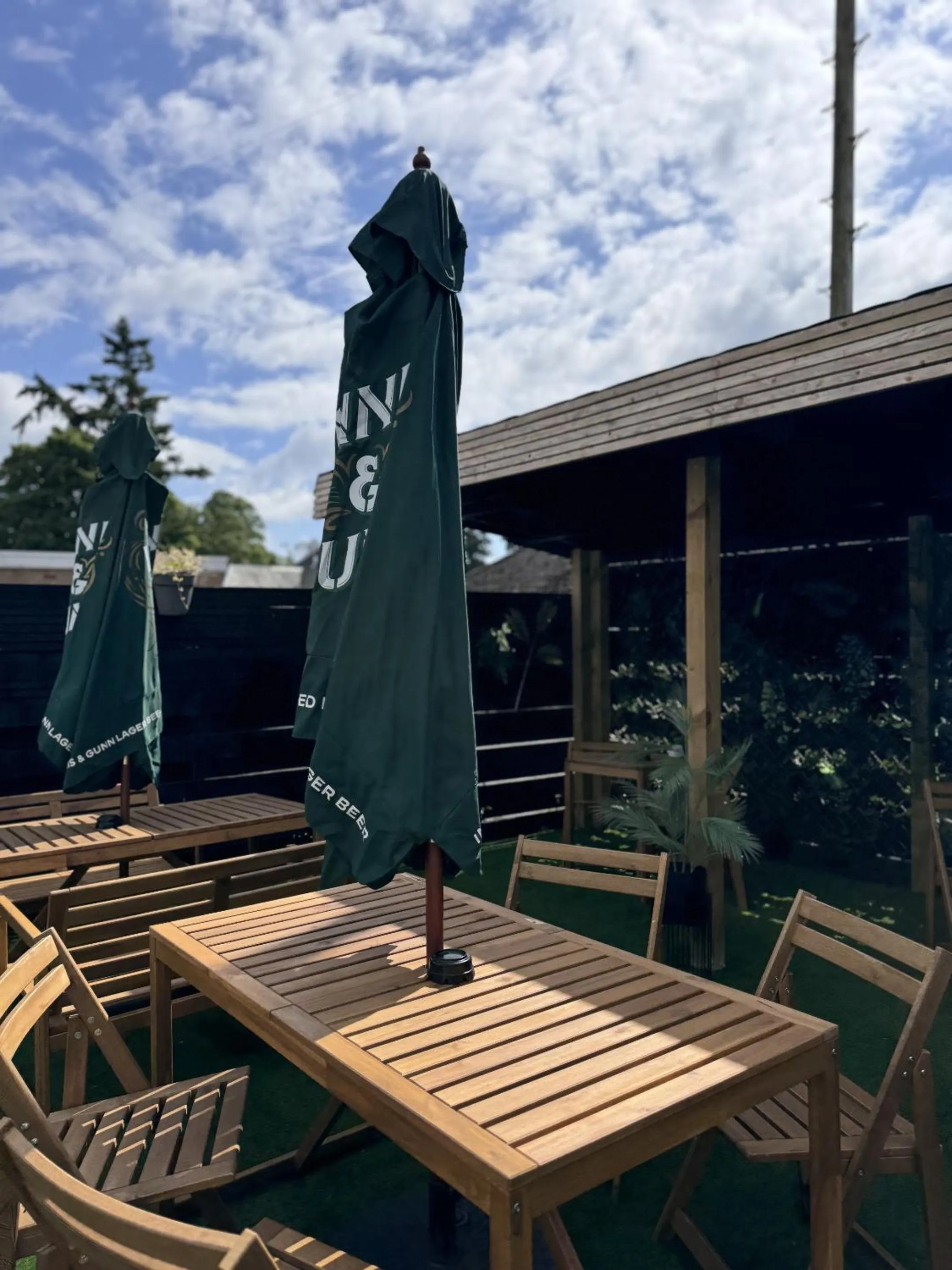 Garden in The Glendevon Hotel