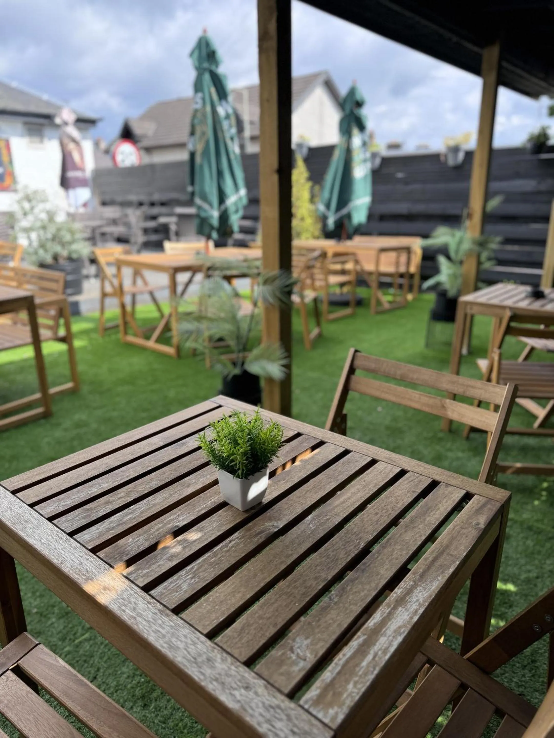 Garden in The Glendevon Hotel