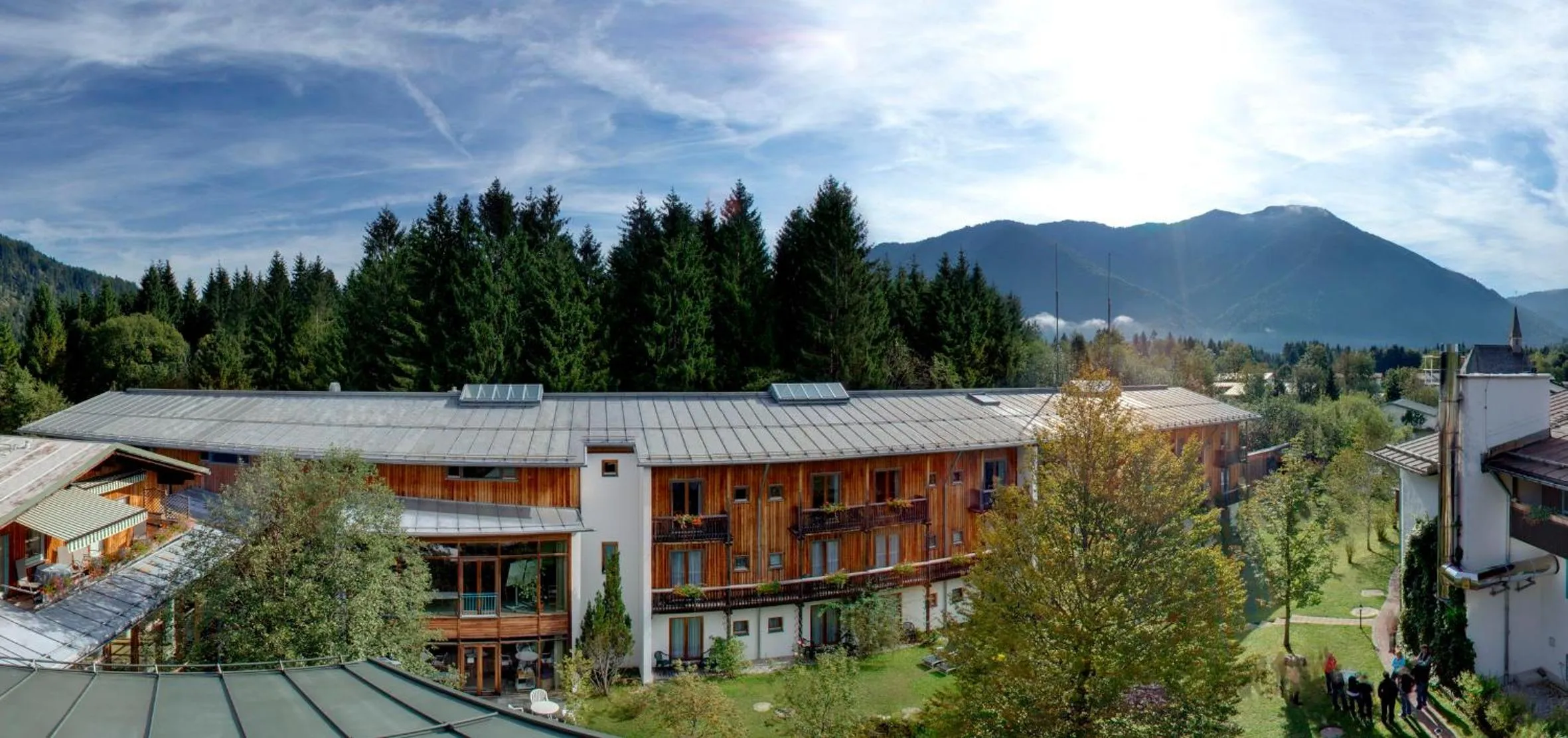 Bird's eye view in Outdoorhotel Jäger Von Fall