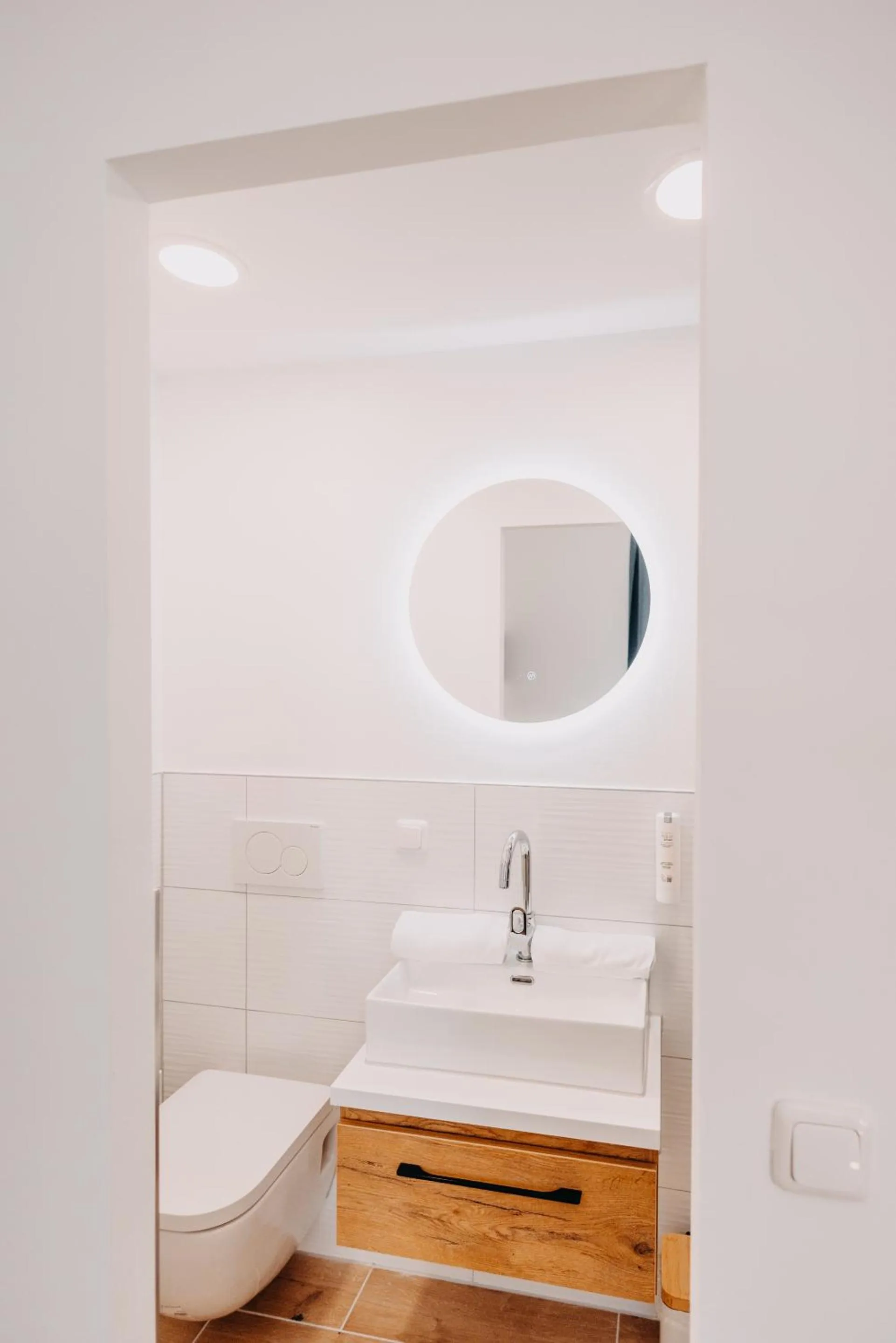 Bathroom in Aparthotel Arabella Bad Nauheim