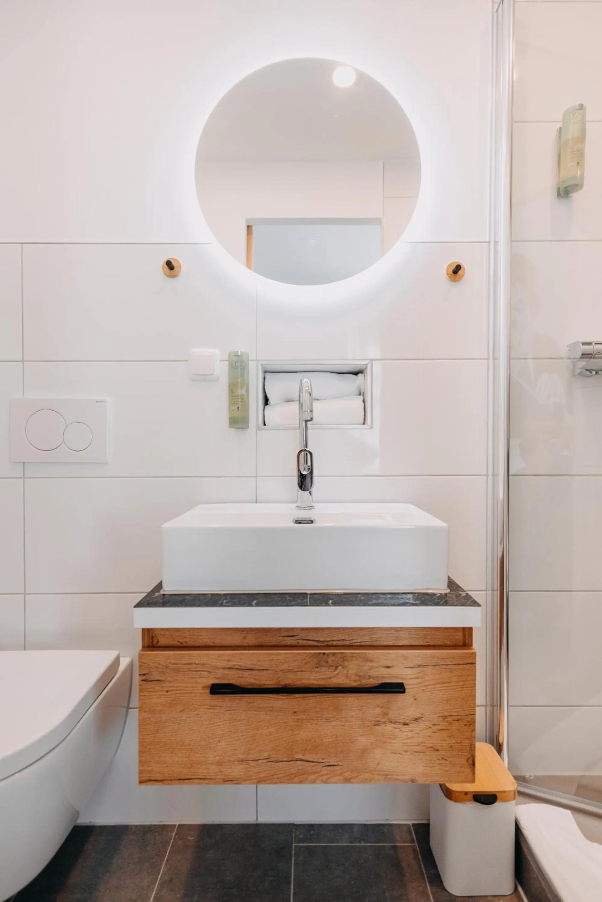 Bathroom in Aparthotel Arabella Bad Nauheim