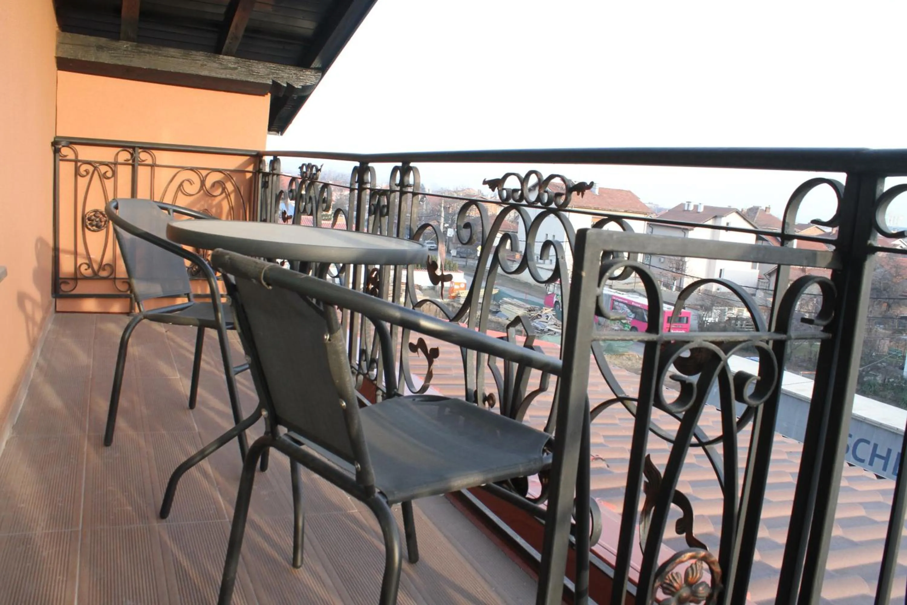 Balcony/Terrace in Guest house VRAZHDEBNA
