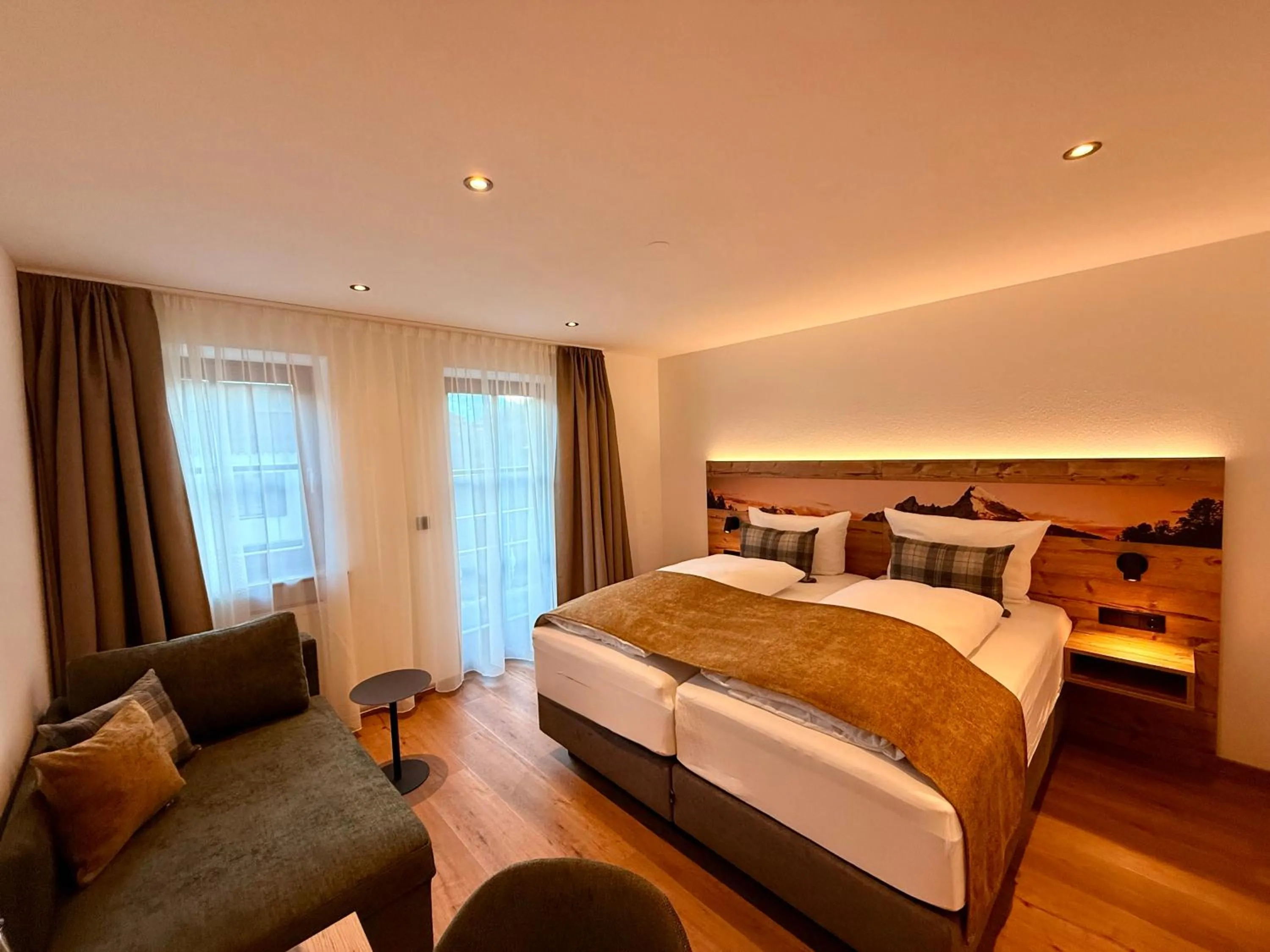 Bed in Gasthof Und Hotel Maria Gern