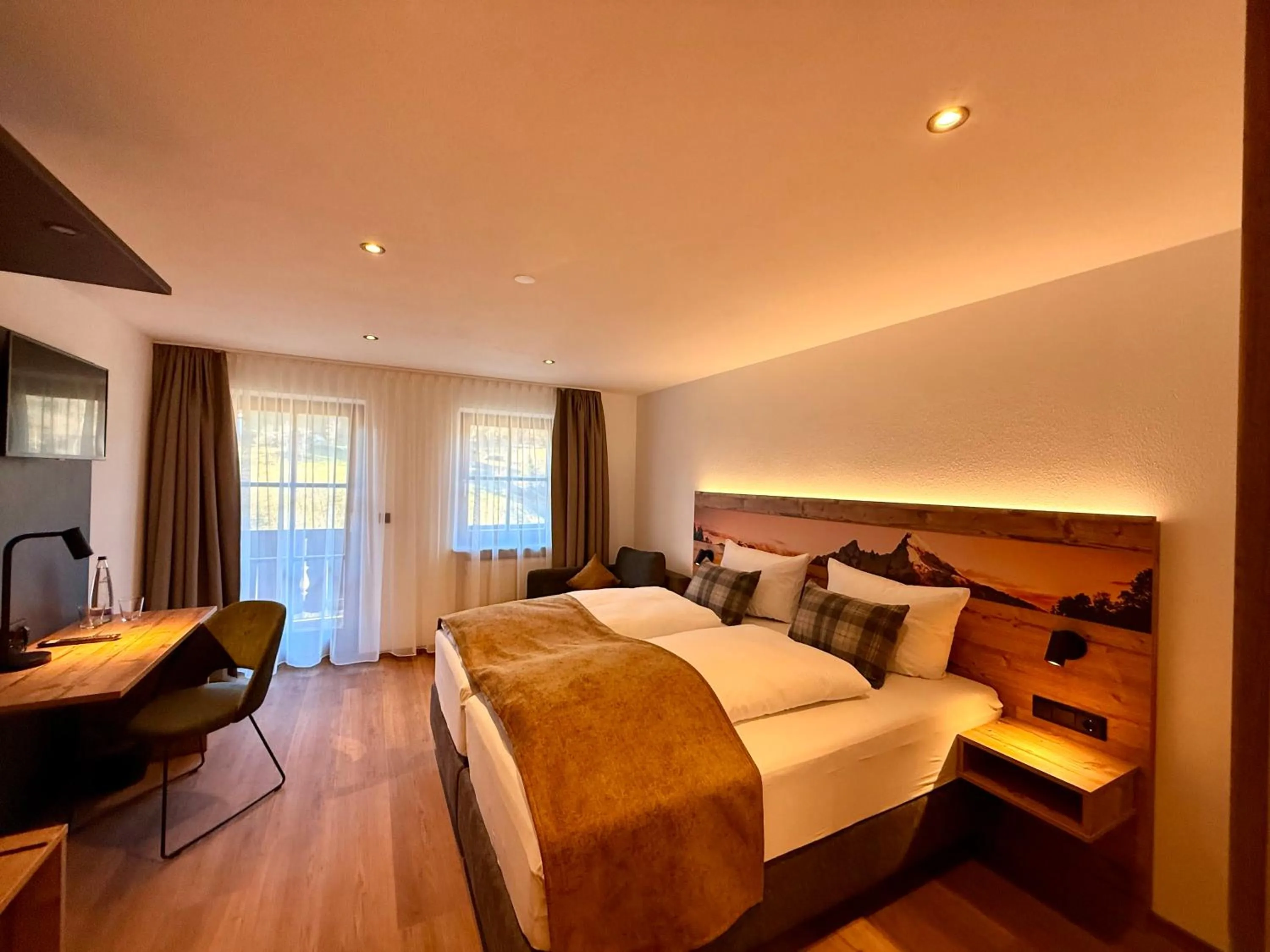 Bed in Gasthof Und Hotel Maria Gern