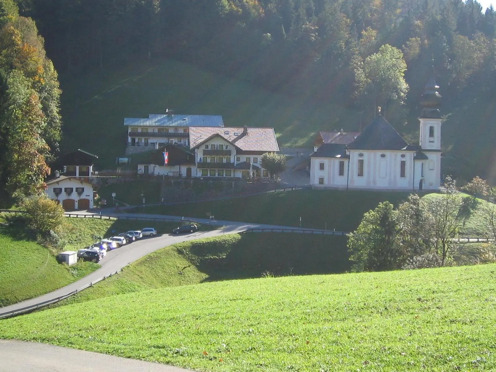 Property building in Gasthof Und Hotel Maria Gern