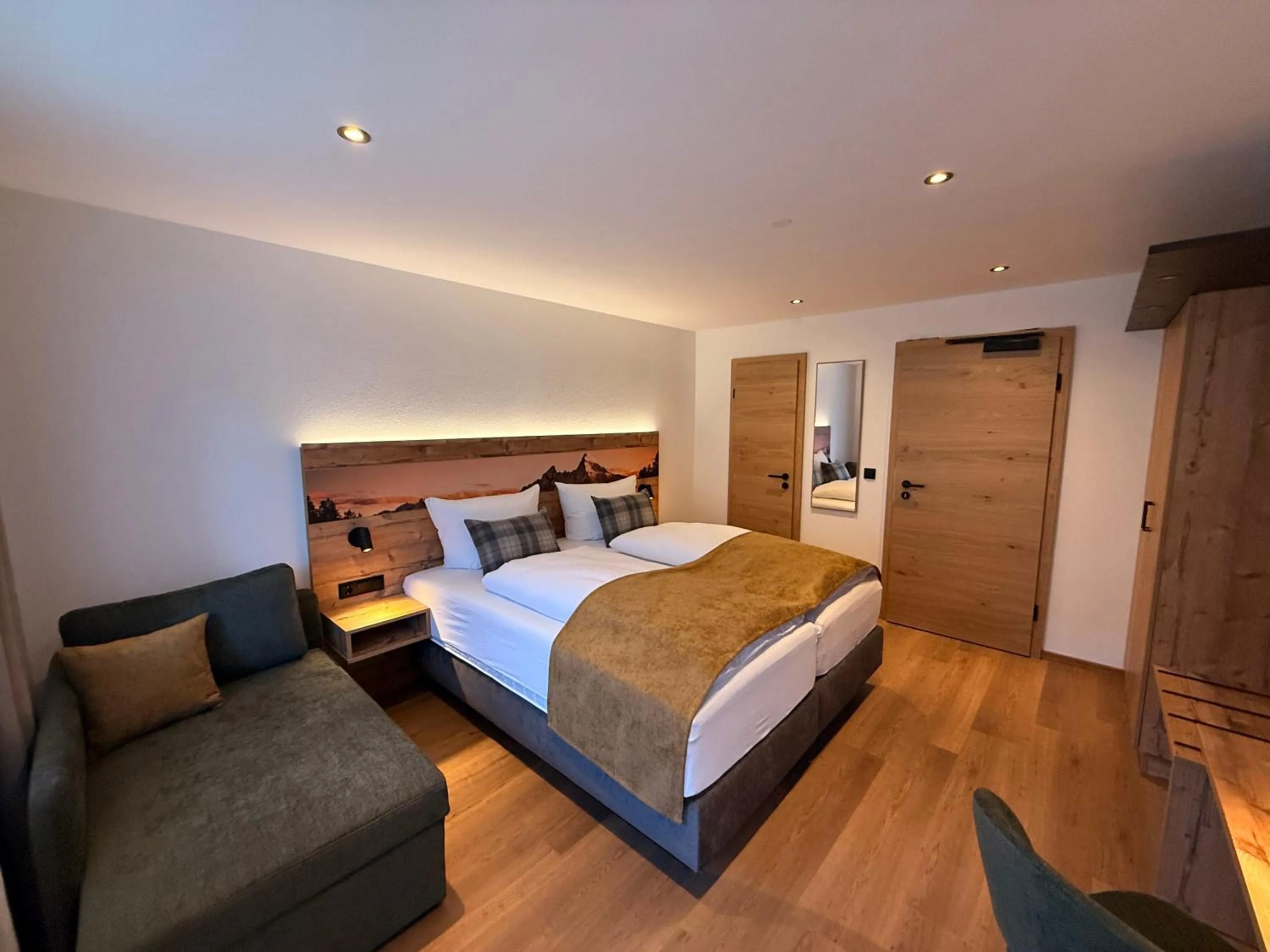 Bed in Gasthof Und Hotel Maria Gern