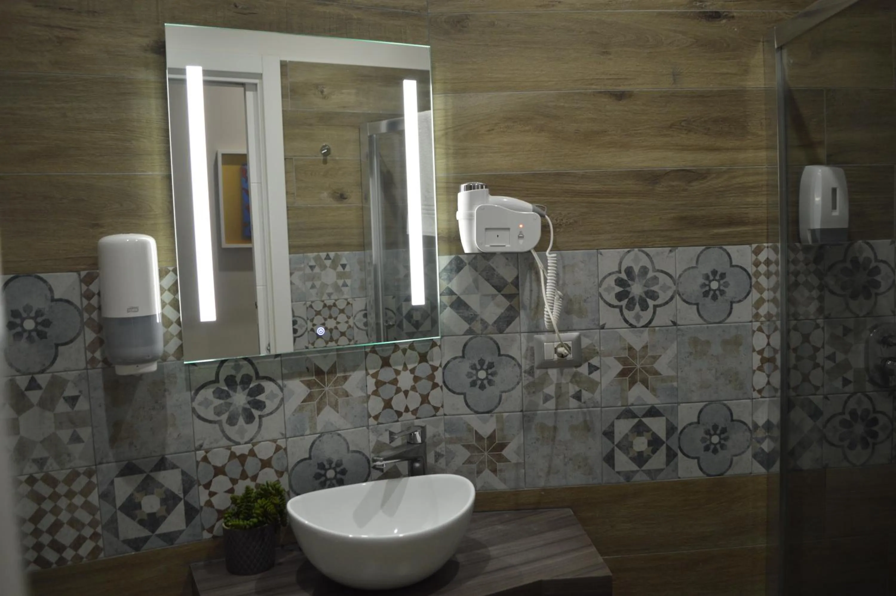 Bathroom in Famalu apartments