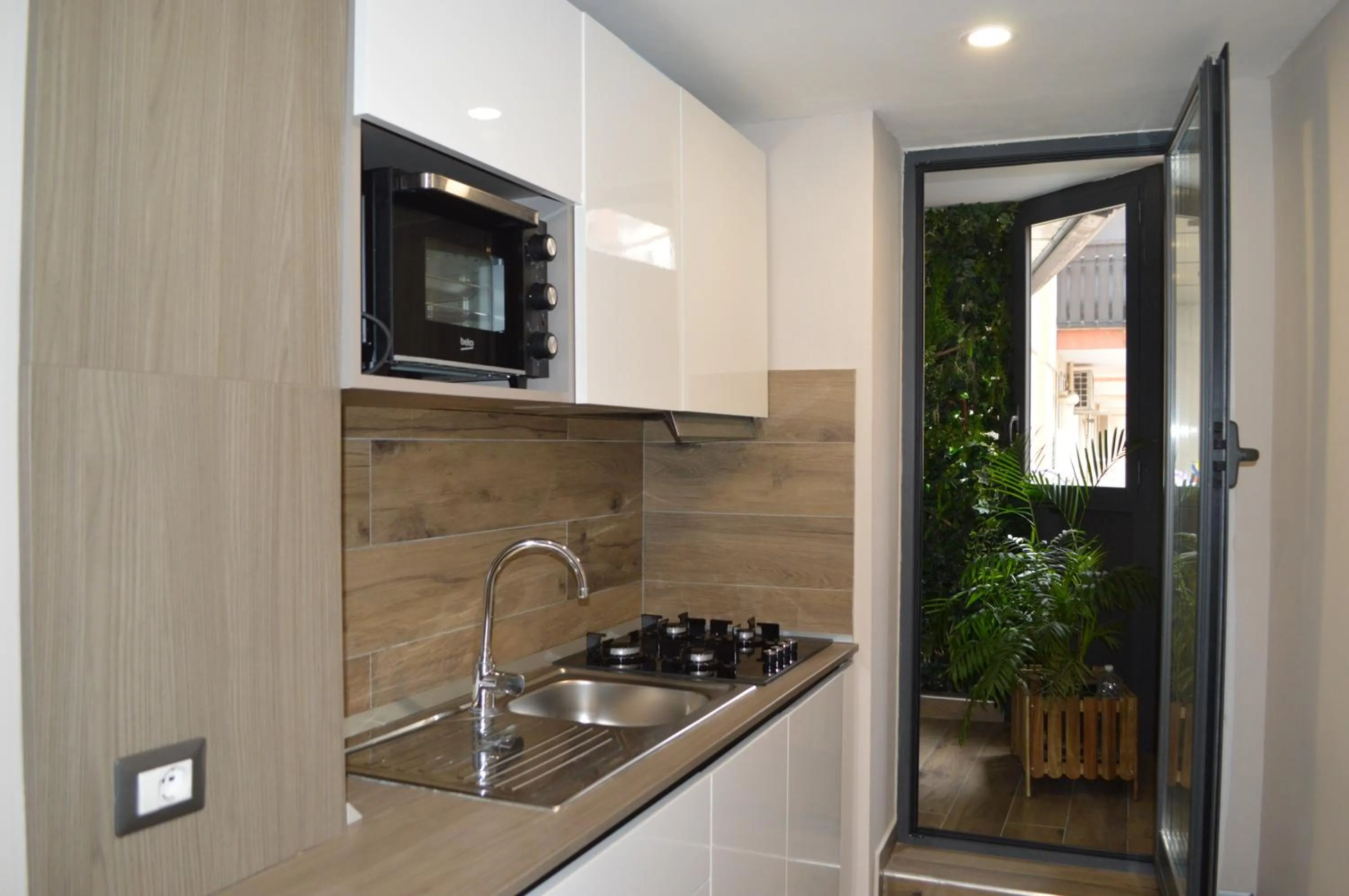 kitchen in Famalu apartments