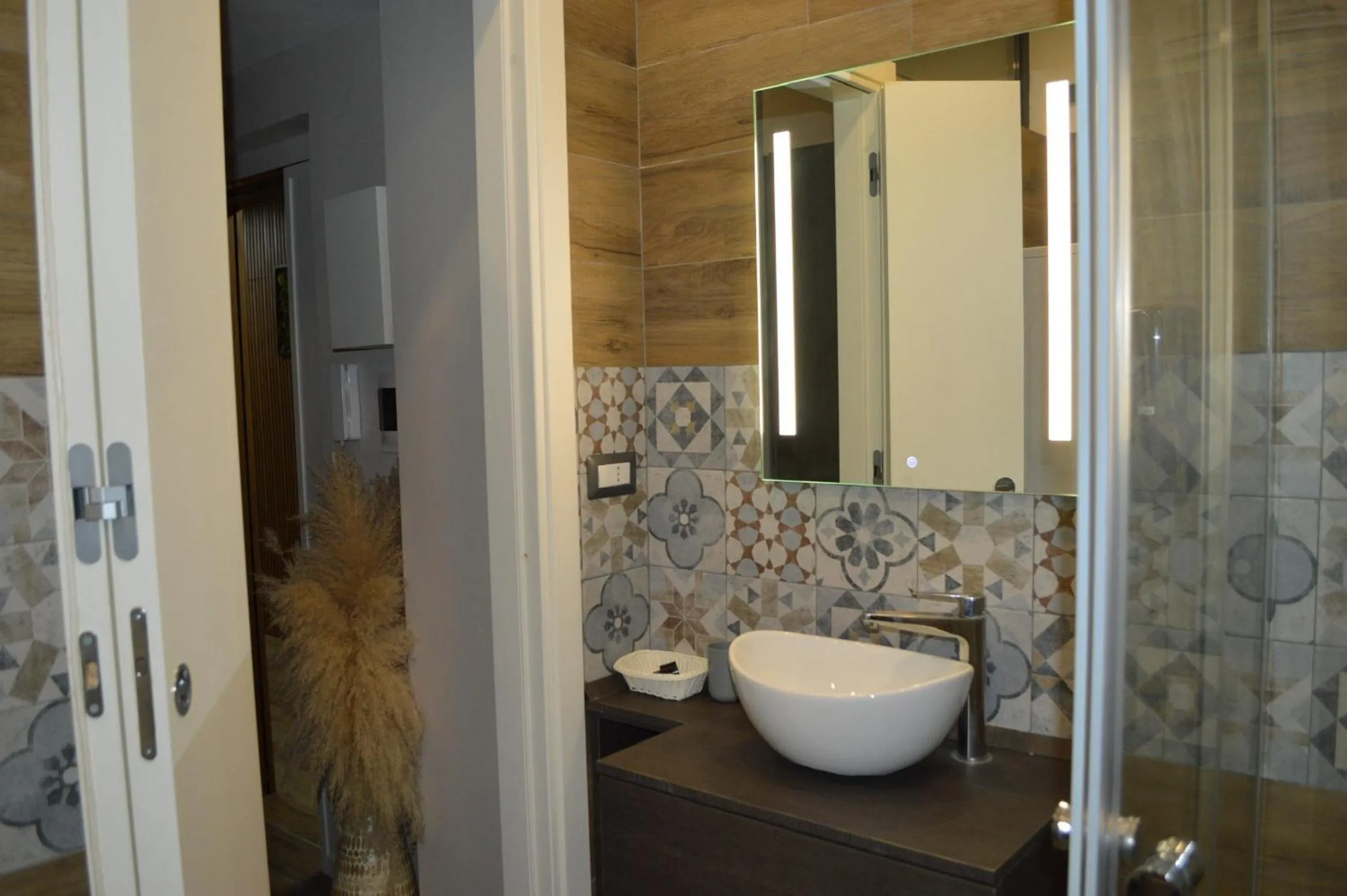 Bathroom in Famalu apartments