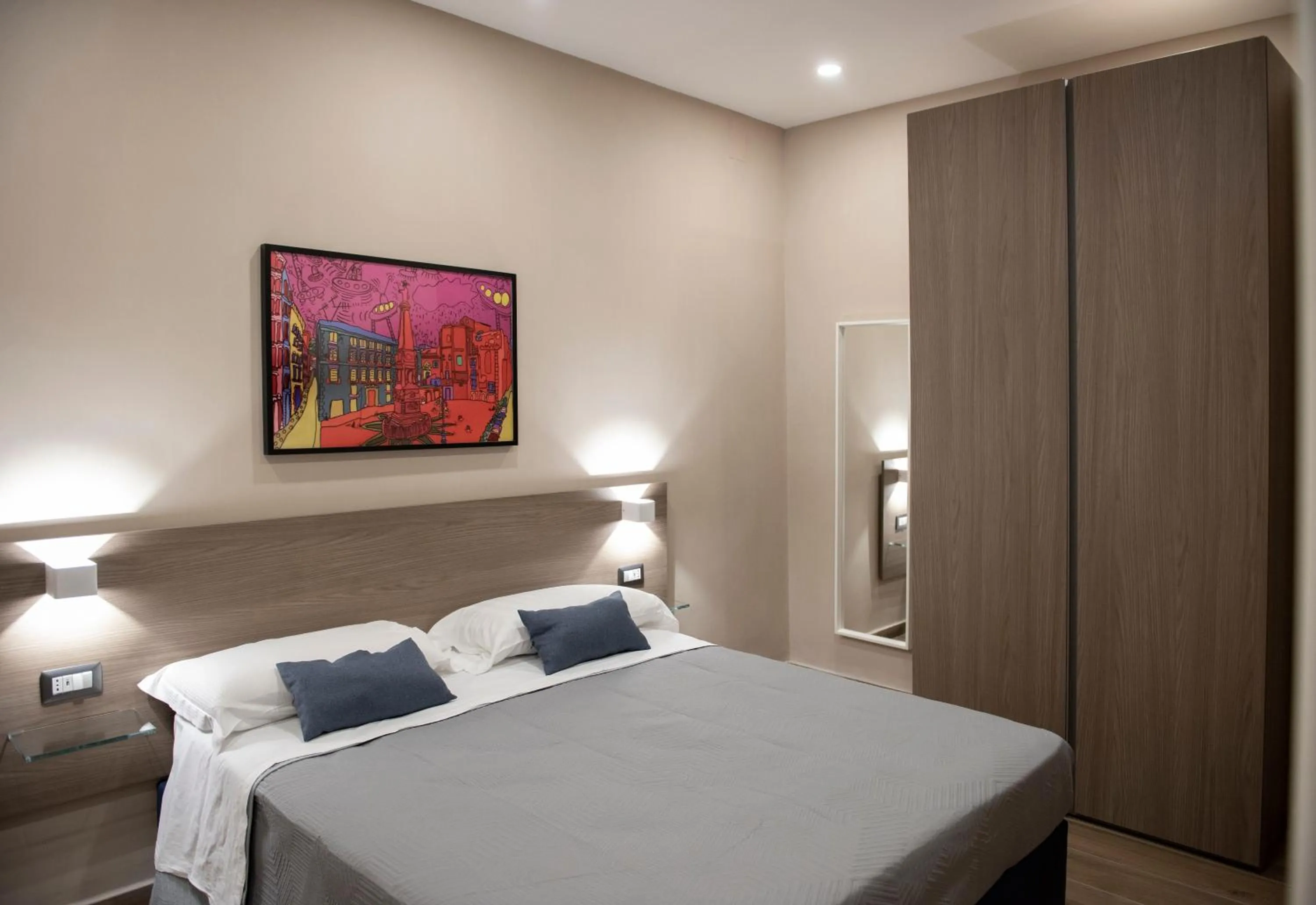 Bedroom, Bed in Famalu apartments