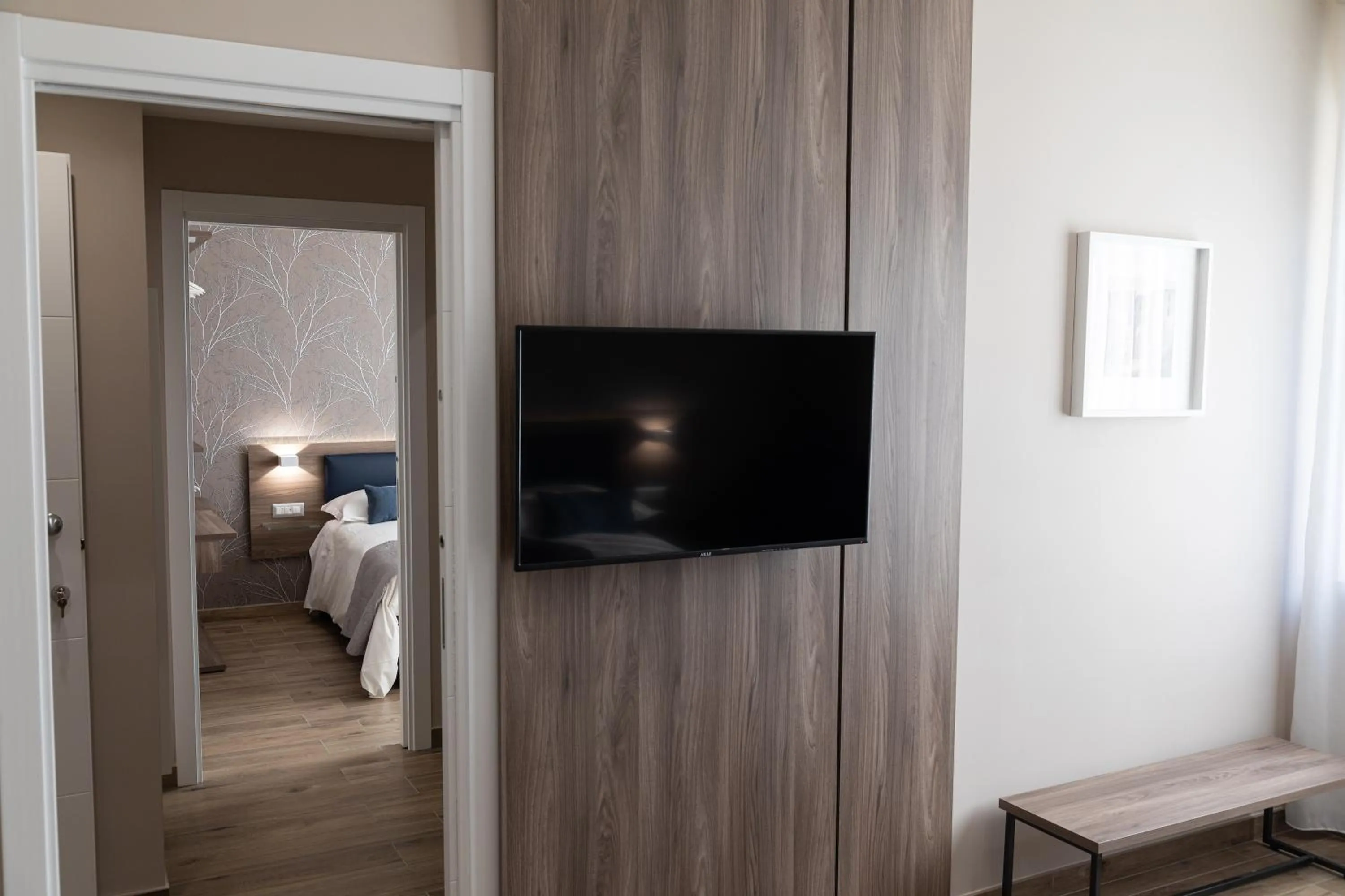 Photo of the whole room, Bed in Famalu apartments