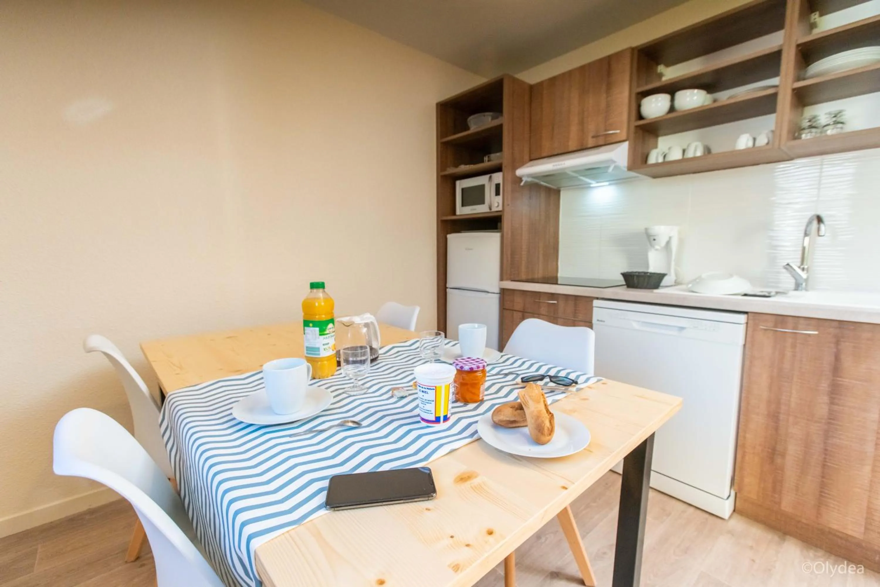 Kitchen or kitchenette in Olydea Saint-Colomban-des-Villards