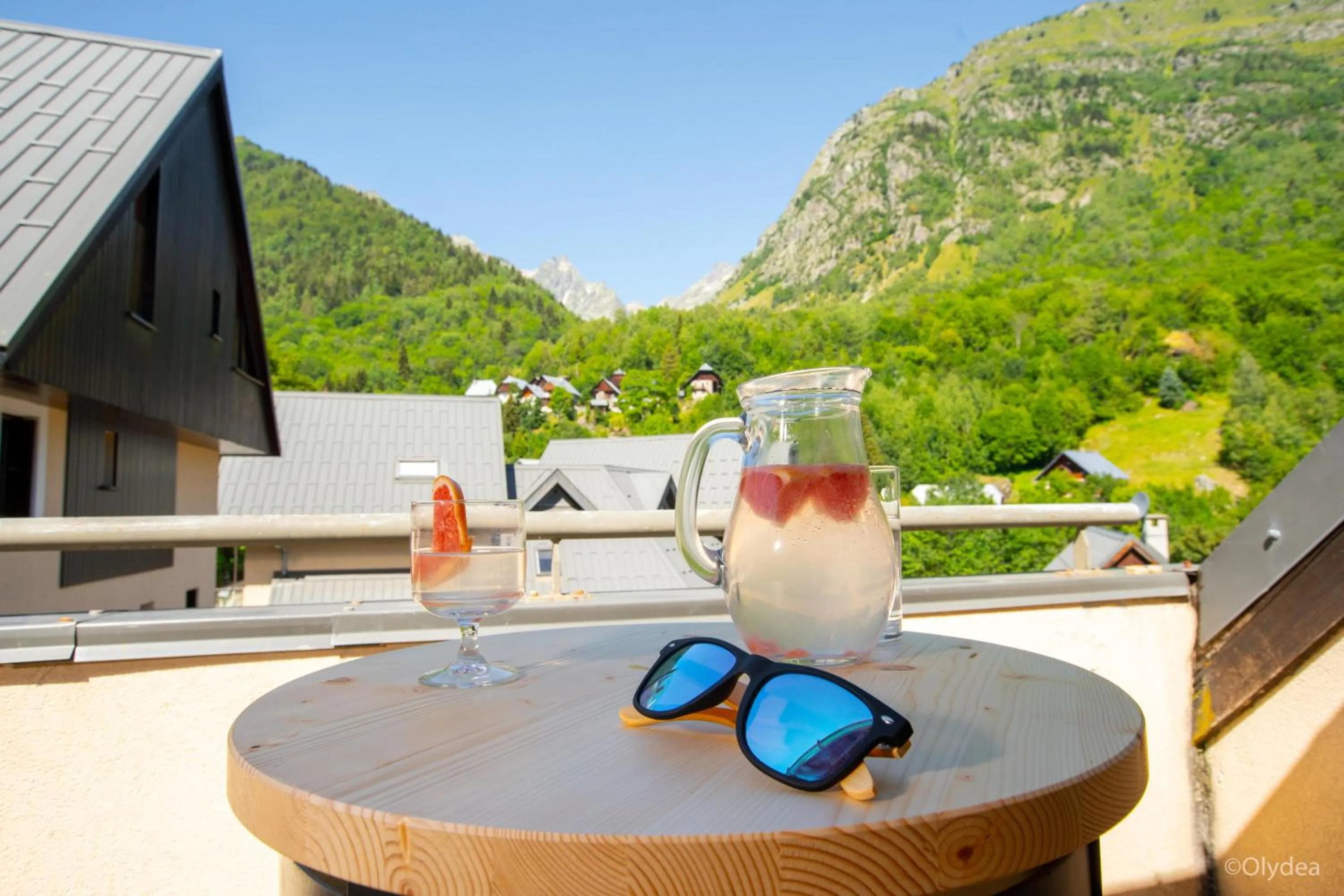 Balcony/Terrace in Olydea Saint-Colomban-des-Villards