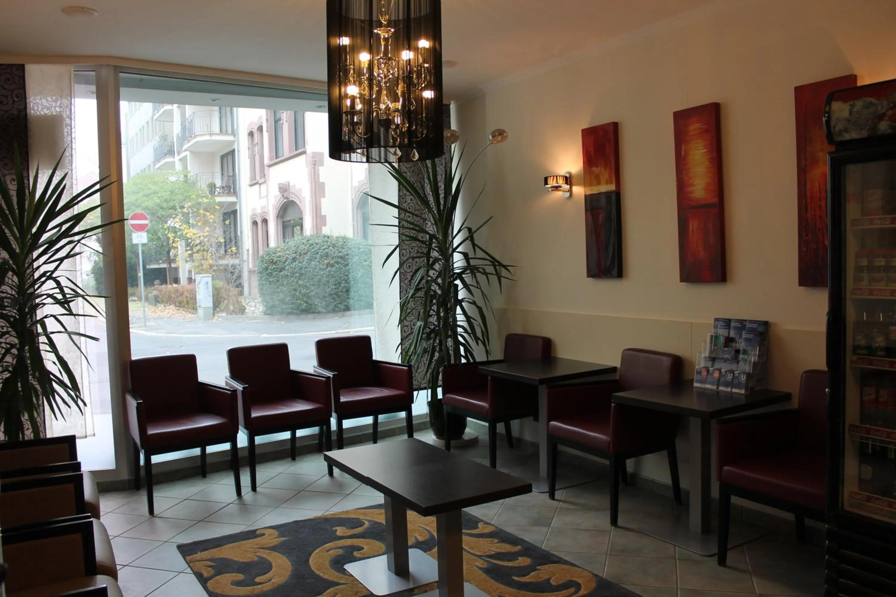 Lobby or reception in City Hotel Mercator