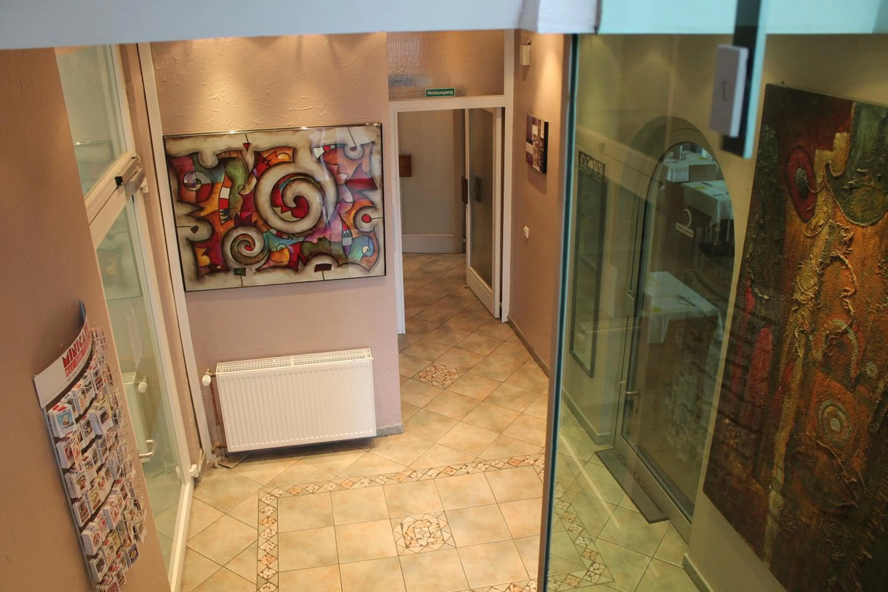 Lobby or reception in City Hotel Mercator