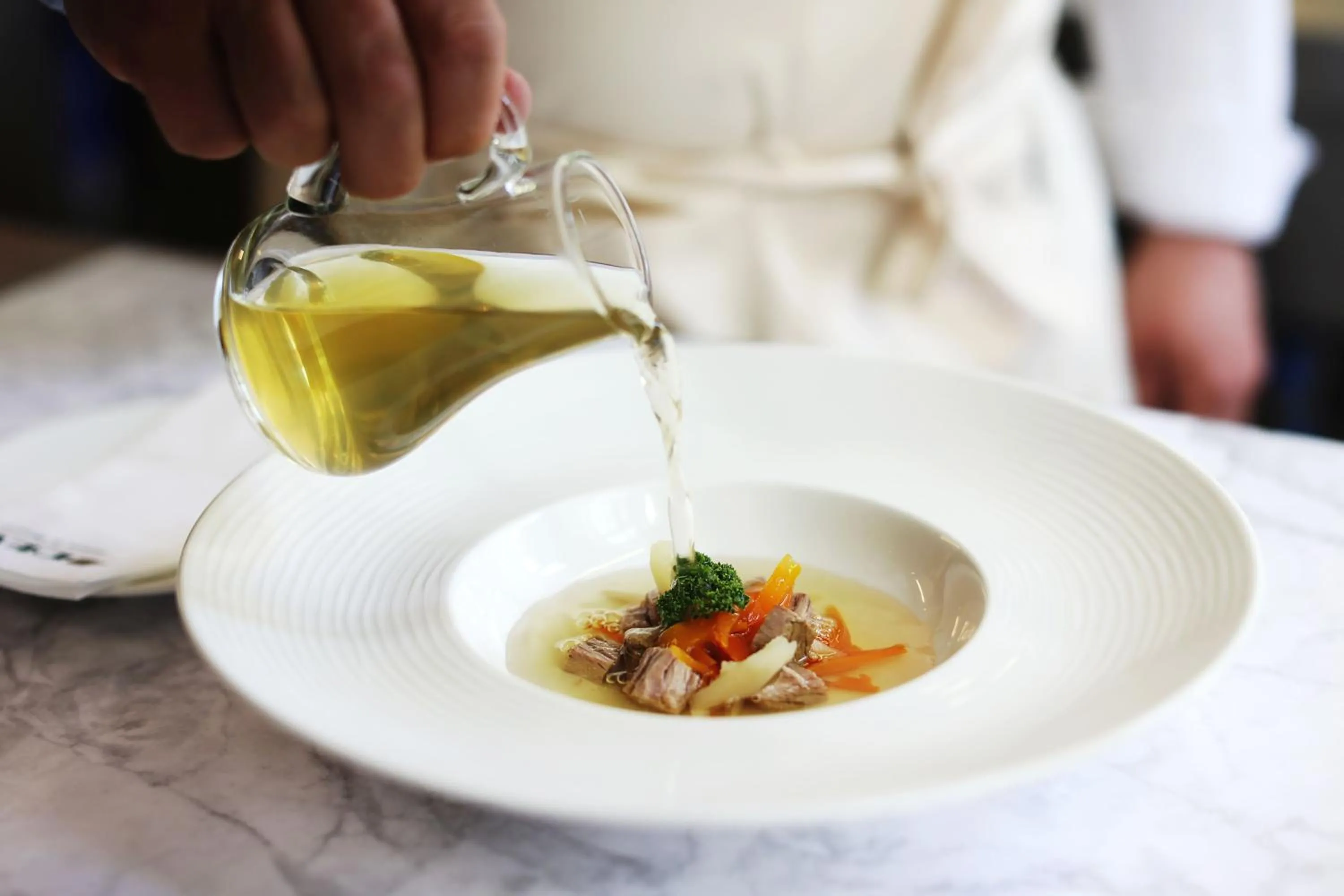 Restaurant/places to eat in Parkhotel Traunstein