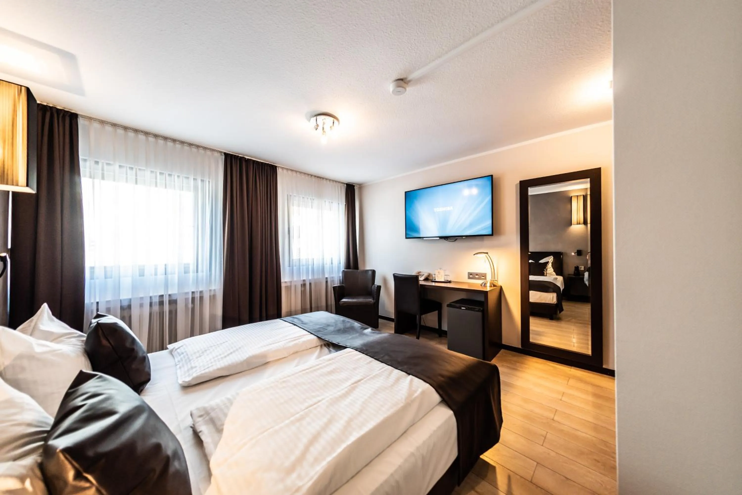 Bed in Mauritius Komfort Hotel in der Altstadt