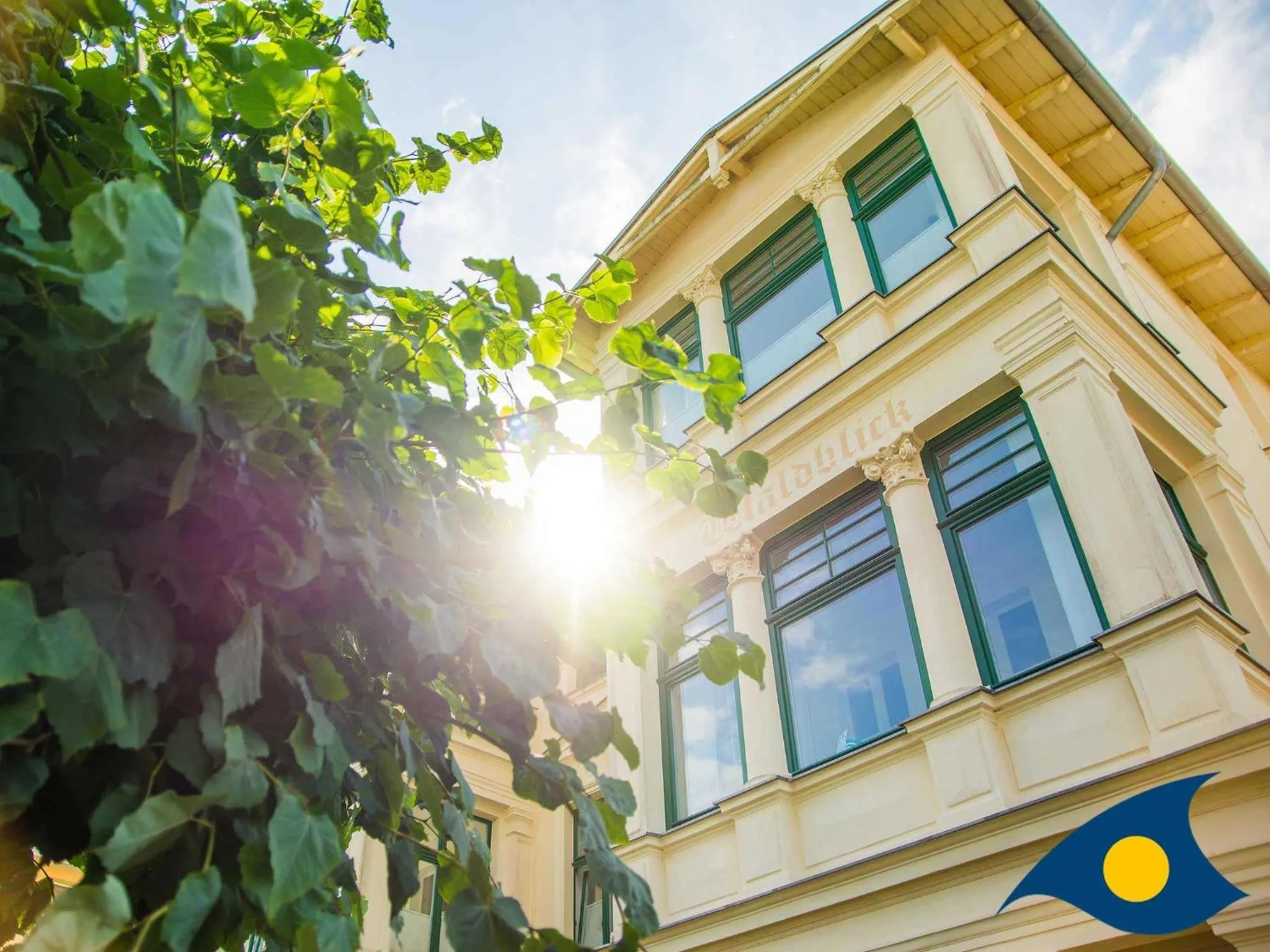 Property building in Villa Waldblick Whg 08