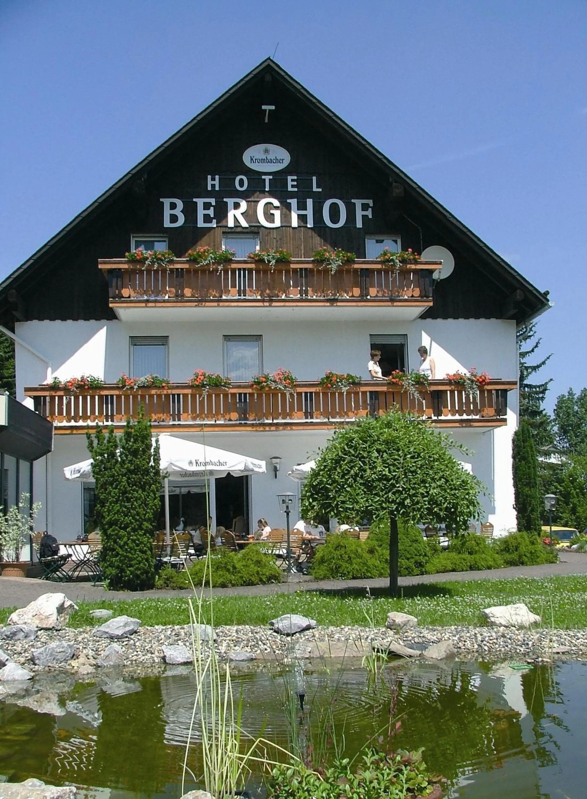 Property building in Hotel Berghof