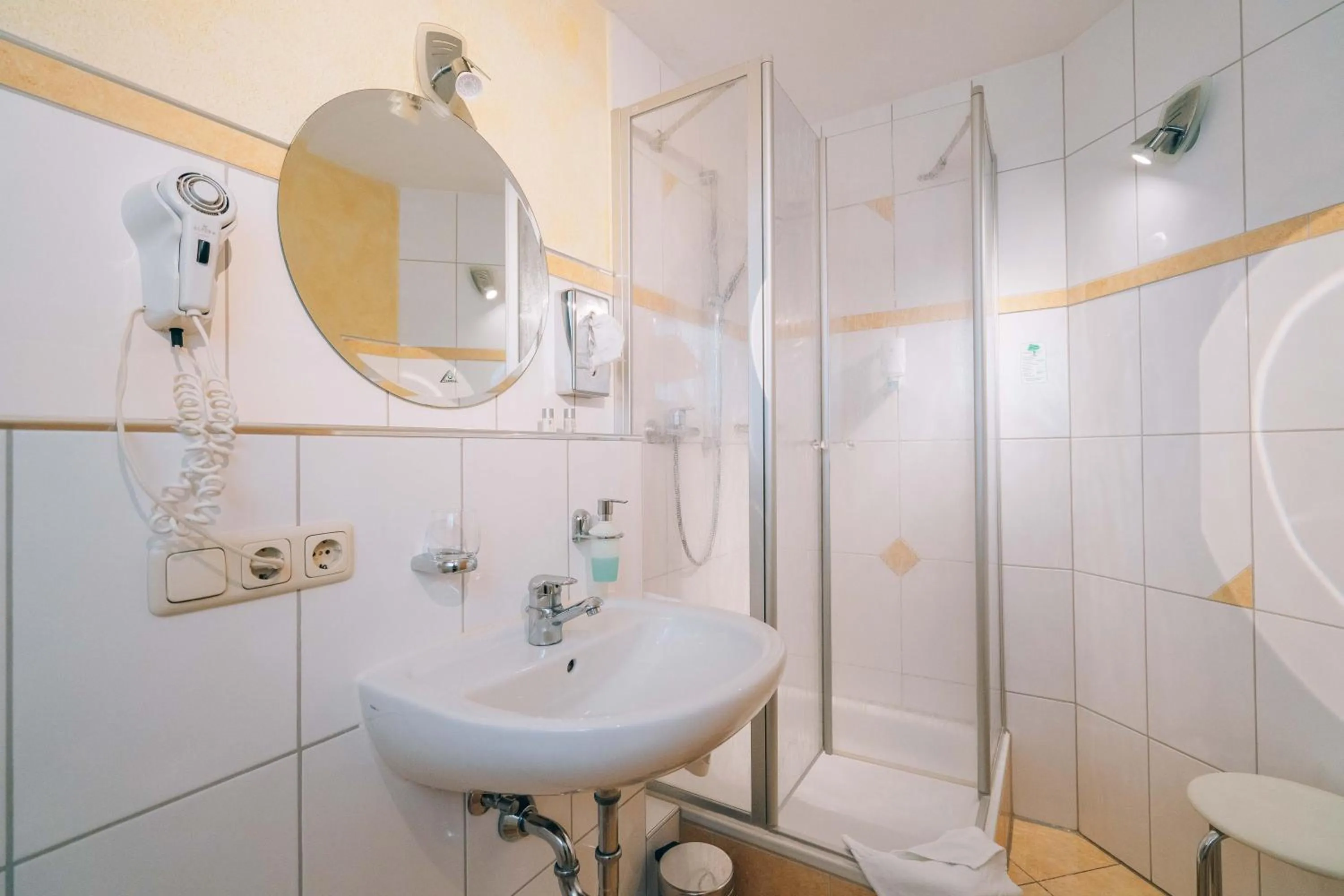 Bathroom in Hotel Abenstal