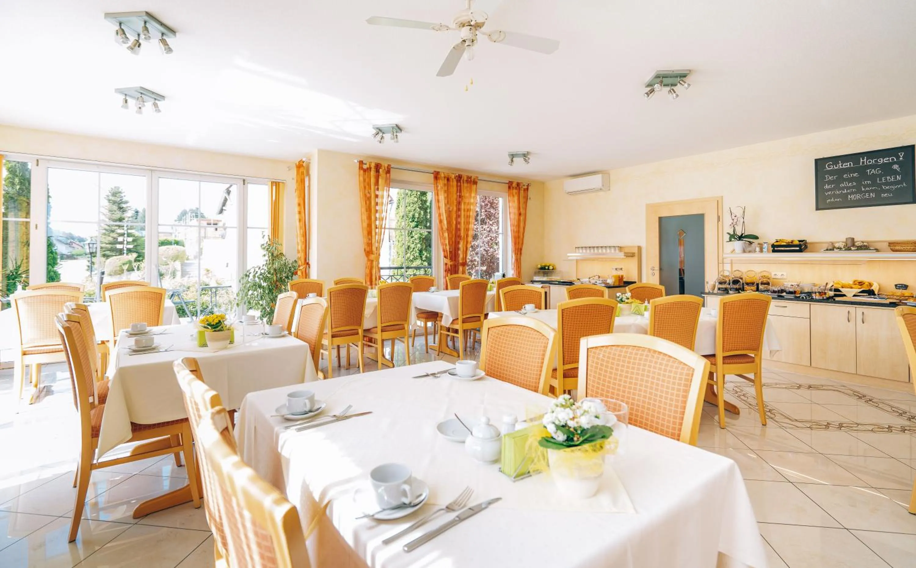 Buffet breakfast in Hotel Abenstal