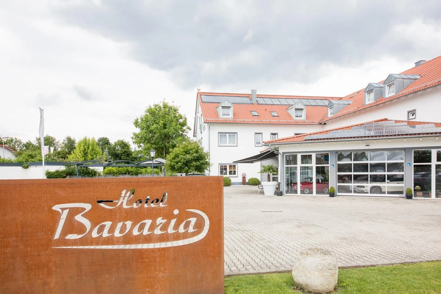 Bird's eye view in Hotel Bavaria