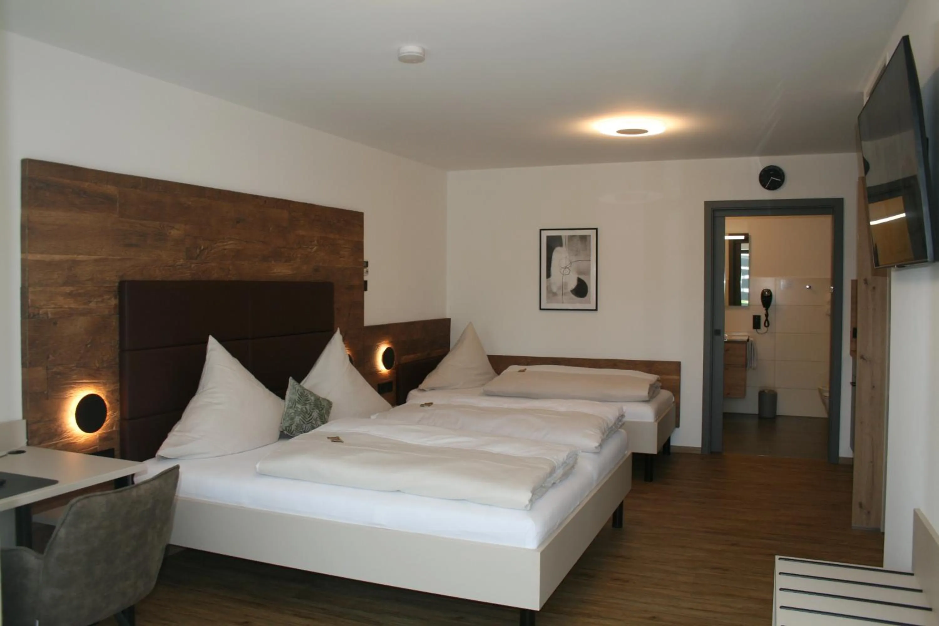 Bed in Hotel Bavaria