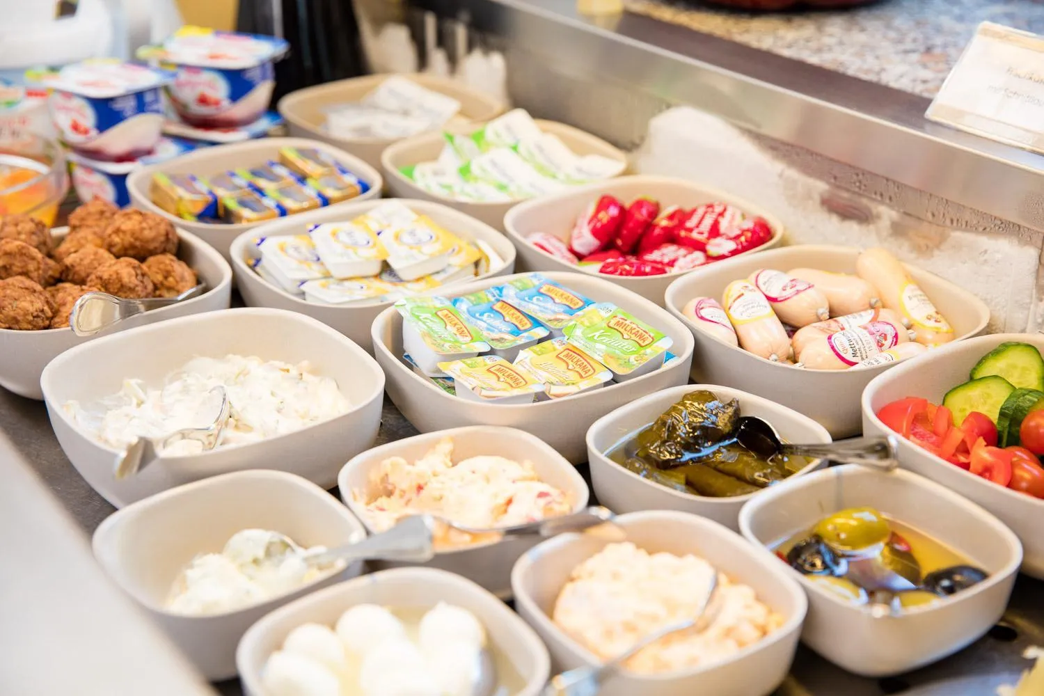 Buffet breakfast in Hotel Bavaria